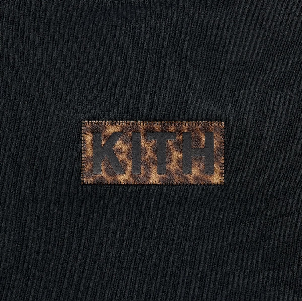 Kith Classic Logo Leopard Crewneck XXL Kith Classic Logo Leopard 