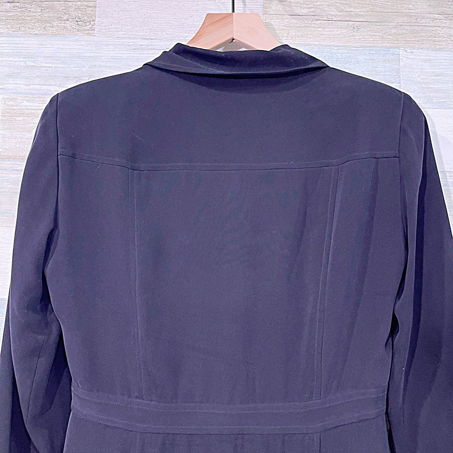 Jones New York × Vintage JONES NEW YORK Vintage 100% Silk Shirt Dress Womens 8P Size M / US 6-8 / IT 42-44 - 4 Thumbnail