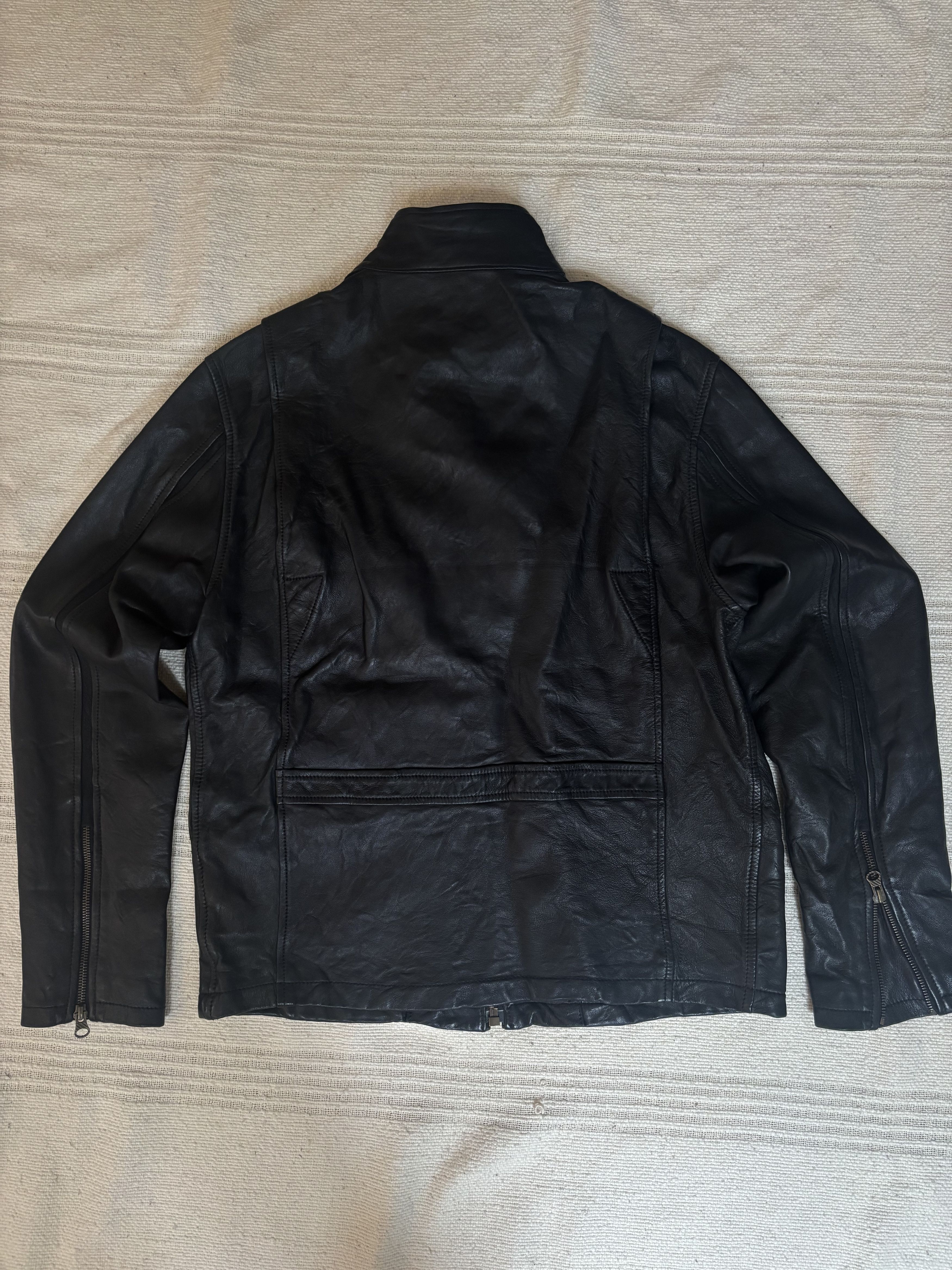 Billy Reid Lambskin Leather Jacket Size US M / EU 48-50 / 2 - 5 Thumbnail