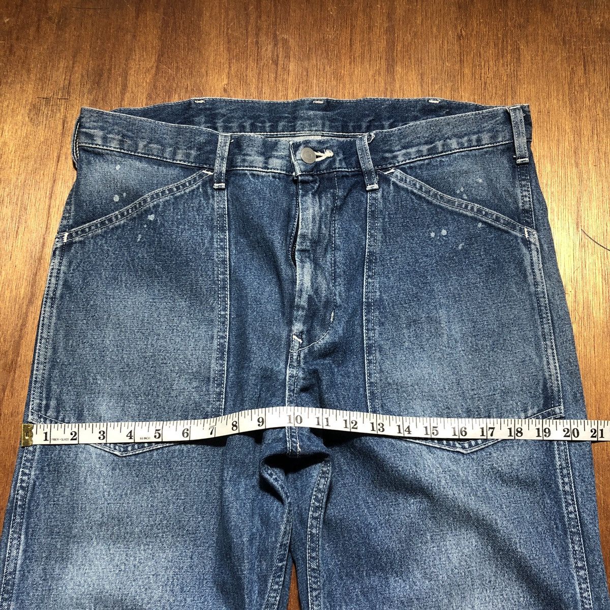 Japanese Brand Vintage Unbrand Denim Size US 35 - 6 Thumbnail