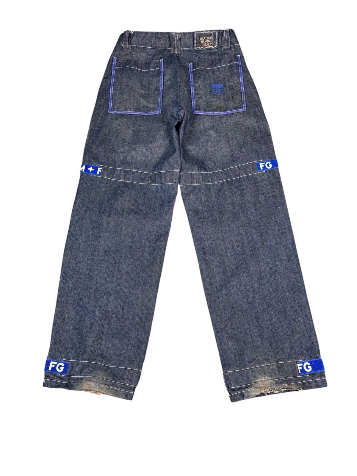 Marithe + Francois Girbaud Marithe Francois Girbaud Baggy Denim Pants. S0357 Size US 33 - 2 Thumbnail