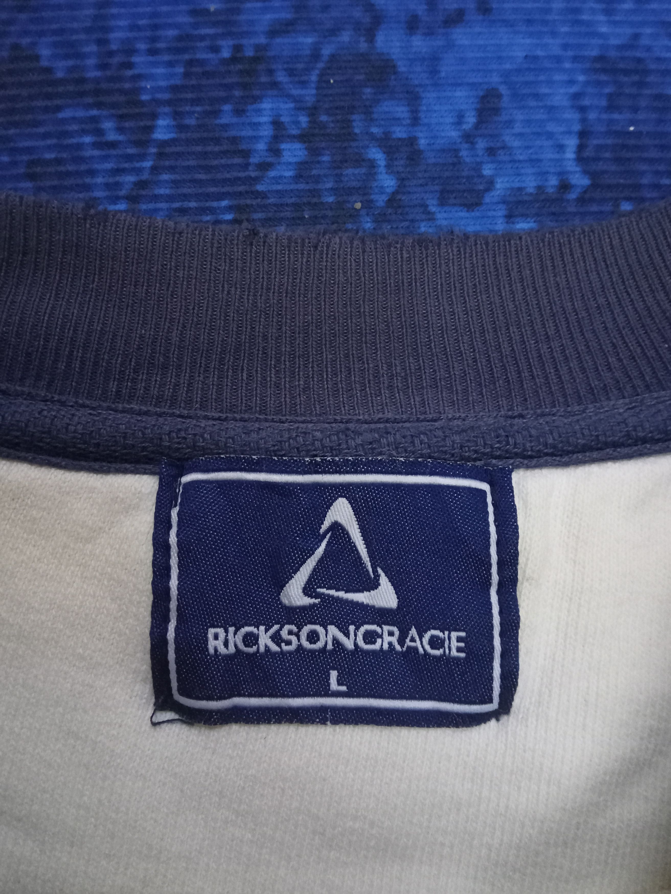 Japanese Brand Rickson Gracie Vintage Distressed Sweatshirt Size US L / EU 52-54 / 3 - 2 Thumbnail