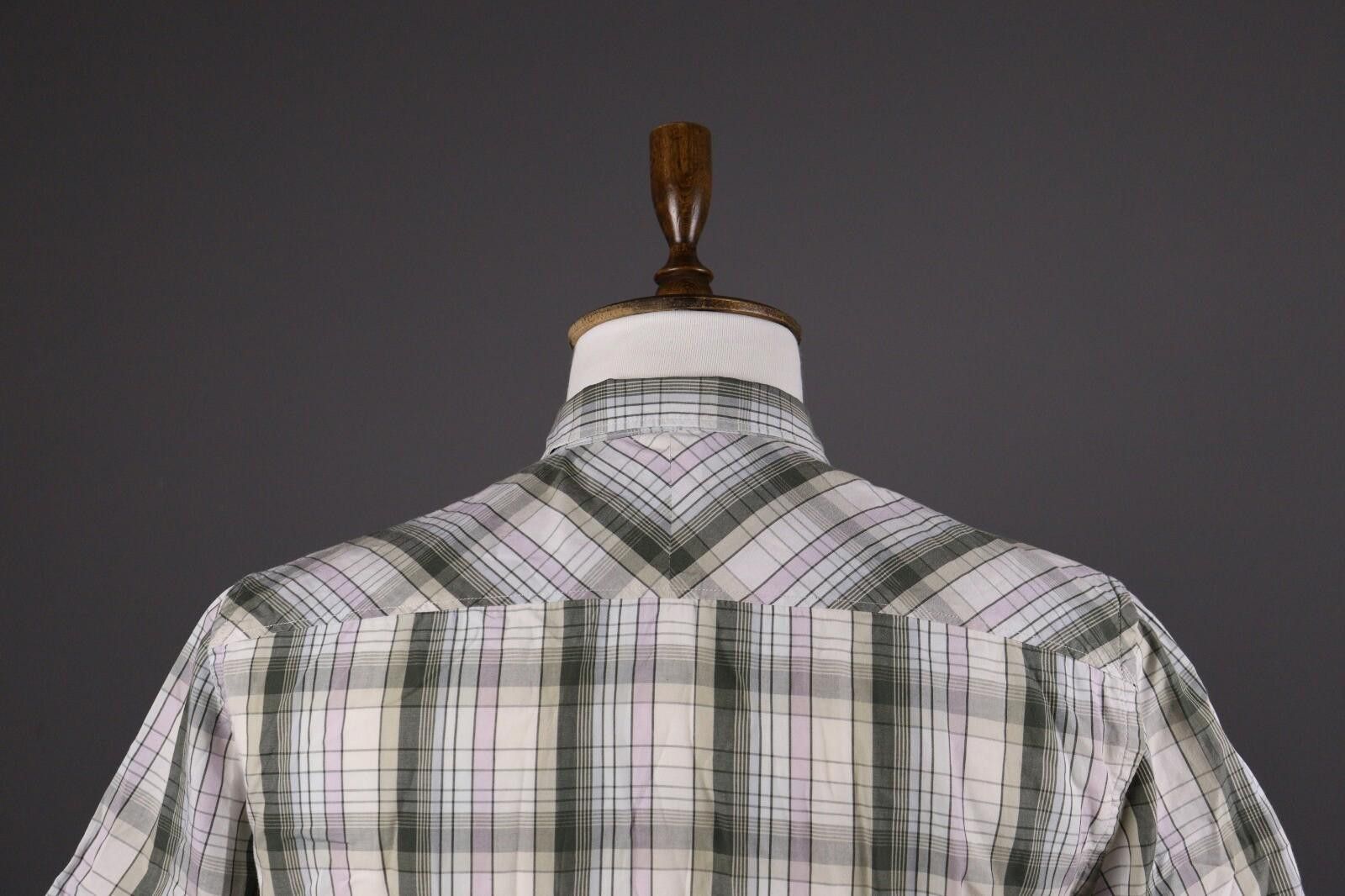 Paul Smith Paul Smith Jeans Check Short Sleeve Button Down Shirt Size L Size US L / EU 52-54 / 3 - 8 Thumbnail