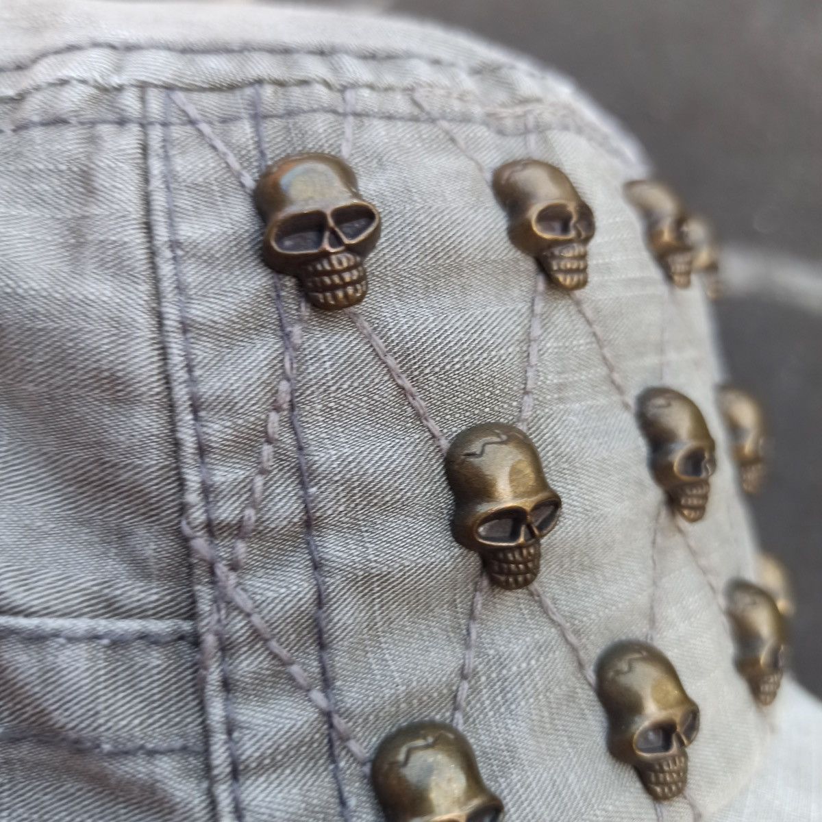Unsound Rags SICK.. skull iron cadet hat Size ONE SIZE - 3 Thumbnail