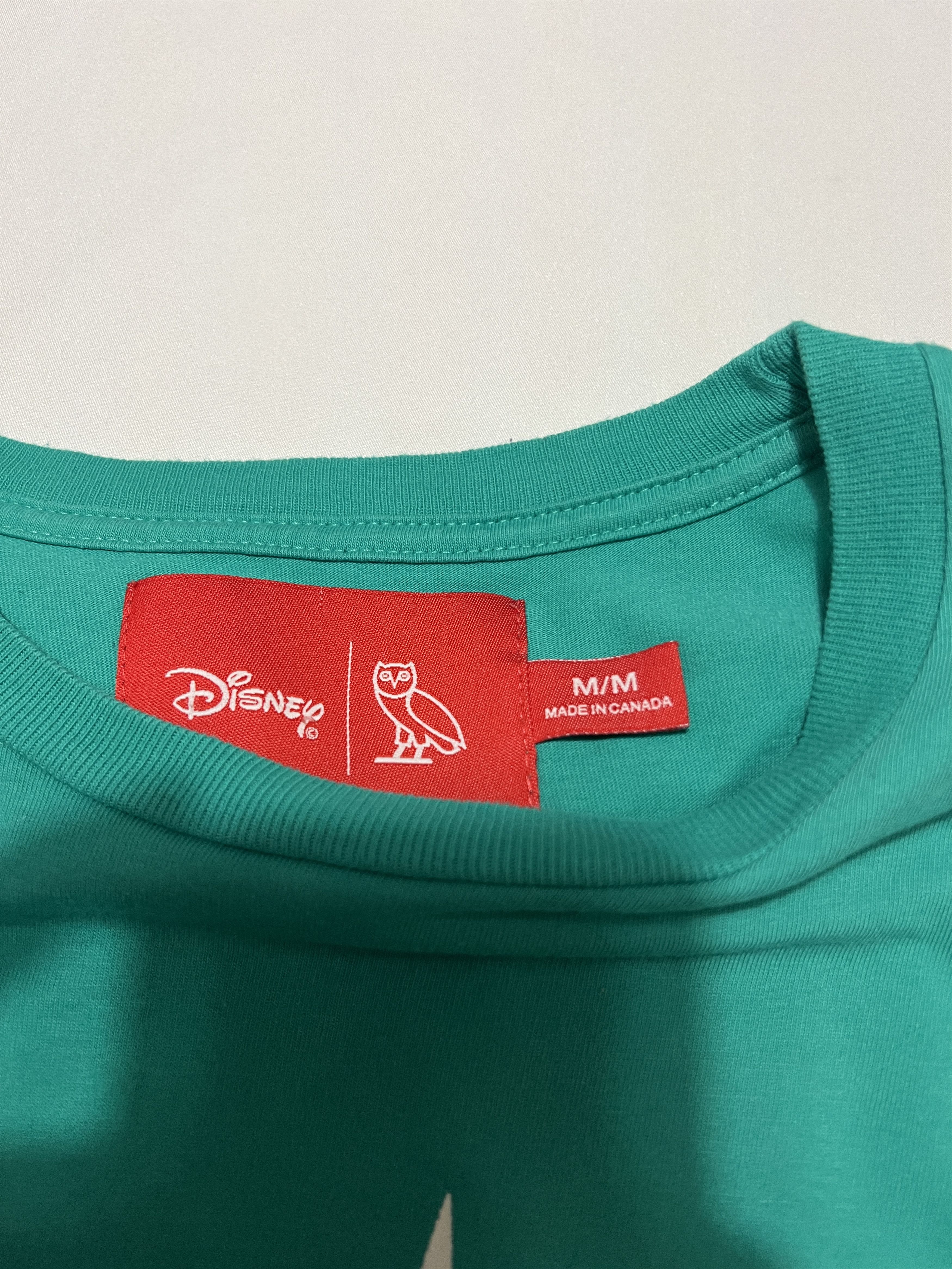 Disney OVO x Disney Donald "OWLS" T-shirt Turquoise Size US M / EU 48-50 / 2 - 2 Thumbnail