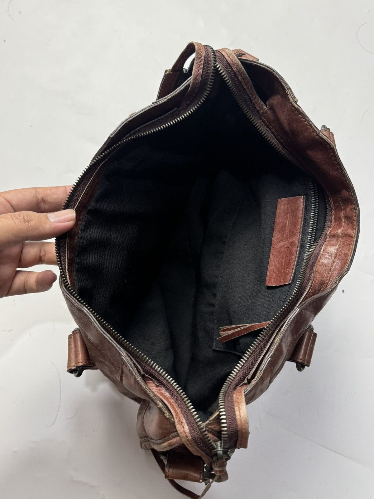 Vintage Leather City Bags Size ONE SIZE - 9 Thumbnail