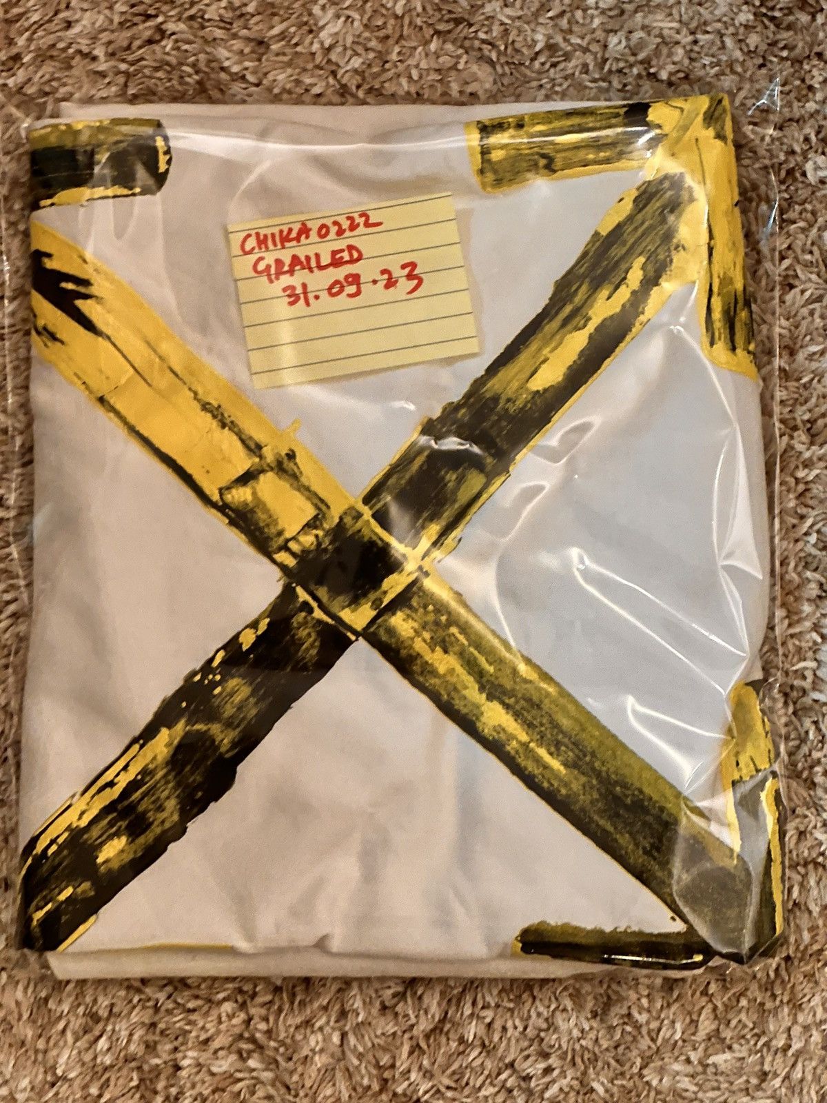 Off-White Acrylic Arrow Tee Size US M / EU 48-50 / 2 - 8 Thumbnail
