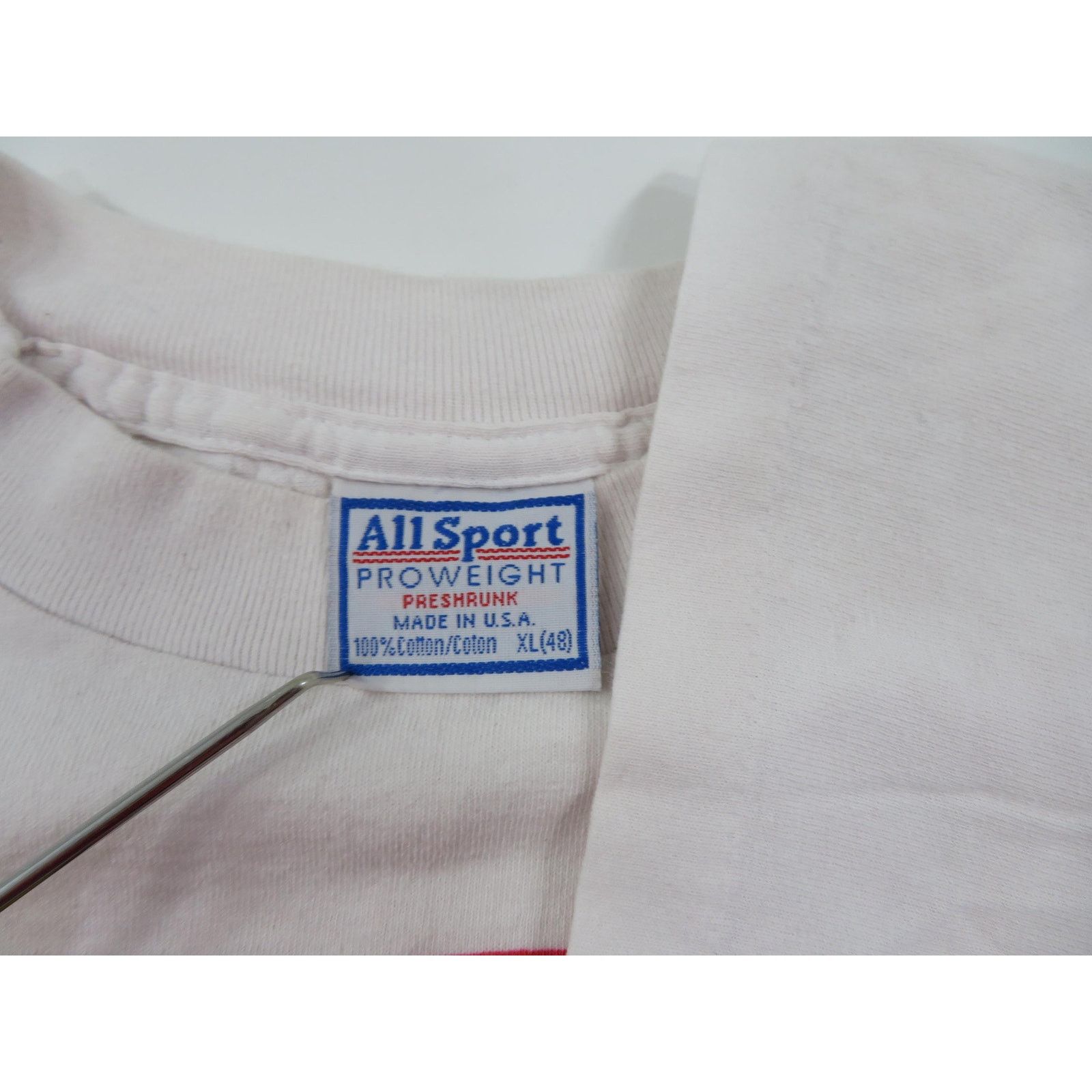 All Sport NASCAR Mark Martin Reeses T-Shirt Double Sided White XL Size US XL / EU 56 / 4 - 5 Thumbnail
