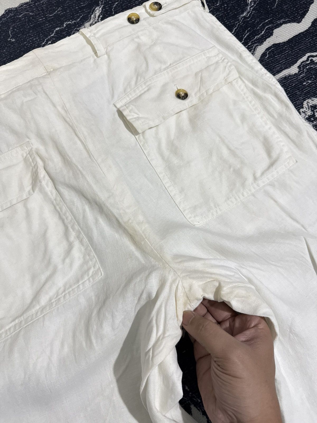 Burberry Burberry fatigue white longpants Size US 30 / EU 46 - 15 Thumbnail