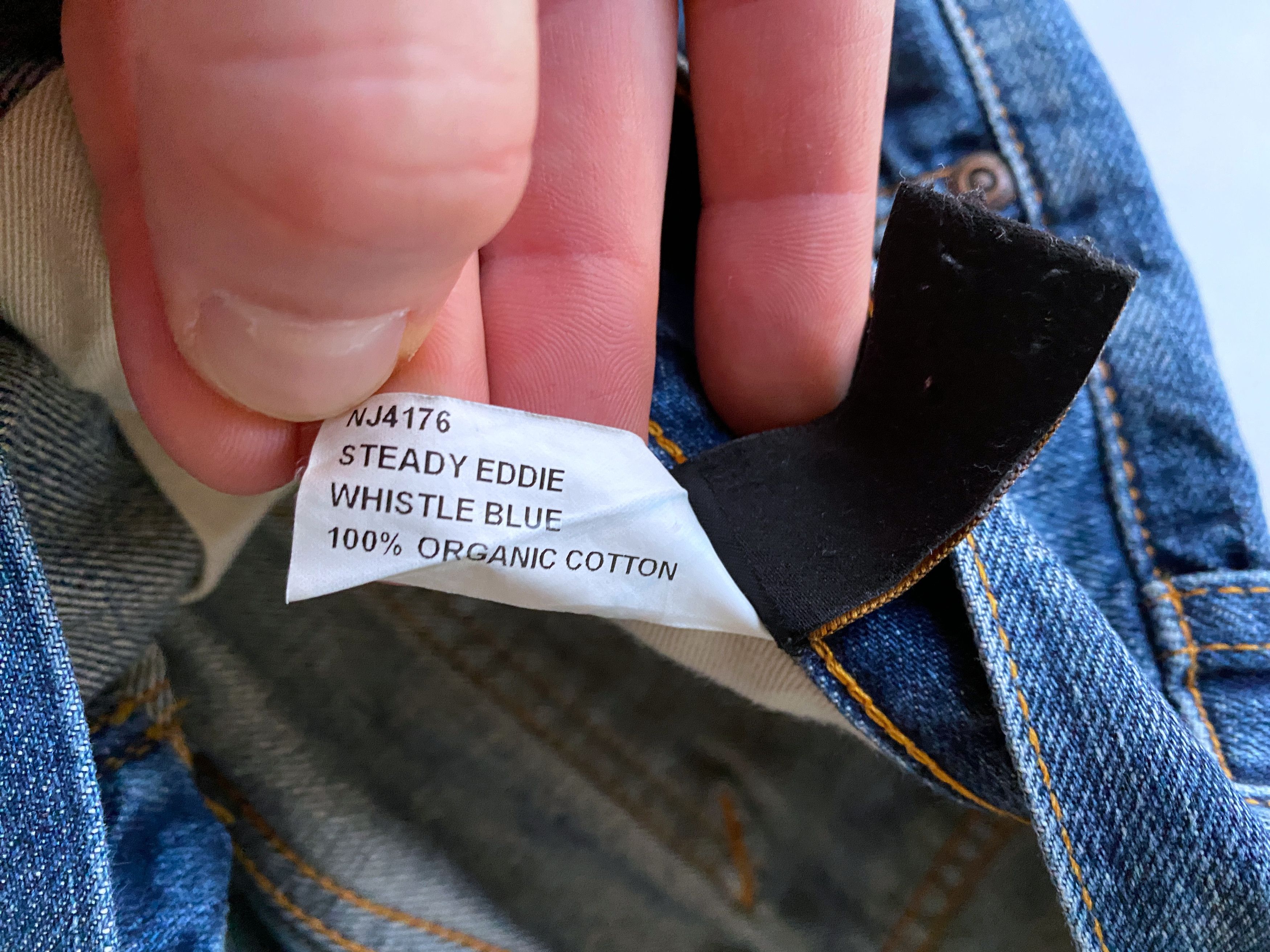 Nudie Jeans Nudie jeans Steady eddie whistle blue denim jeans sz W31 L32 Size US 31 - 5 Thumbnail