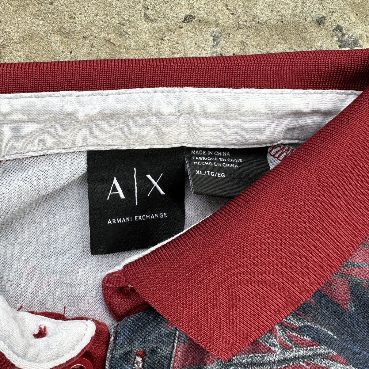 Armani Exchange Vintage Armani Exchange Polo Overprinted Old Money Size US XL / EU 56 / 4 - 7 Thumbnail