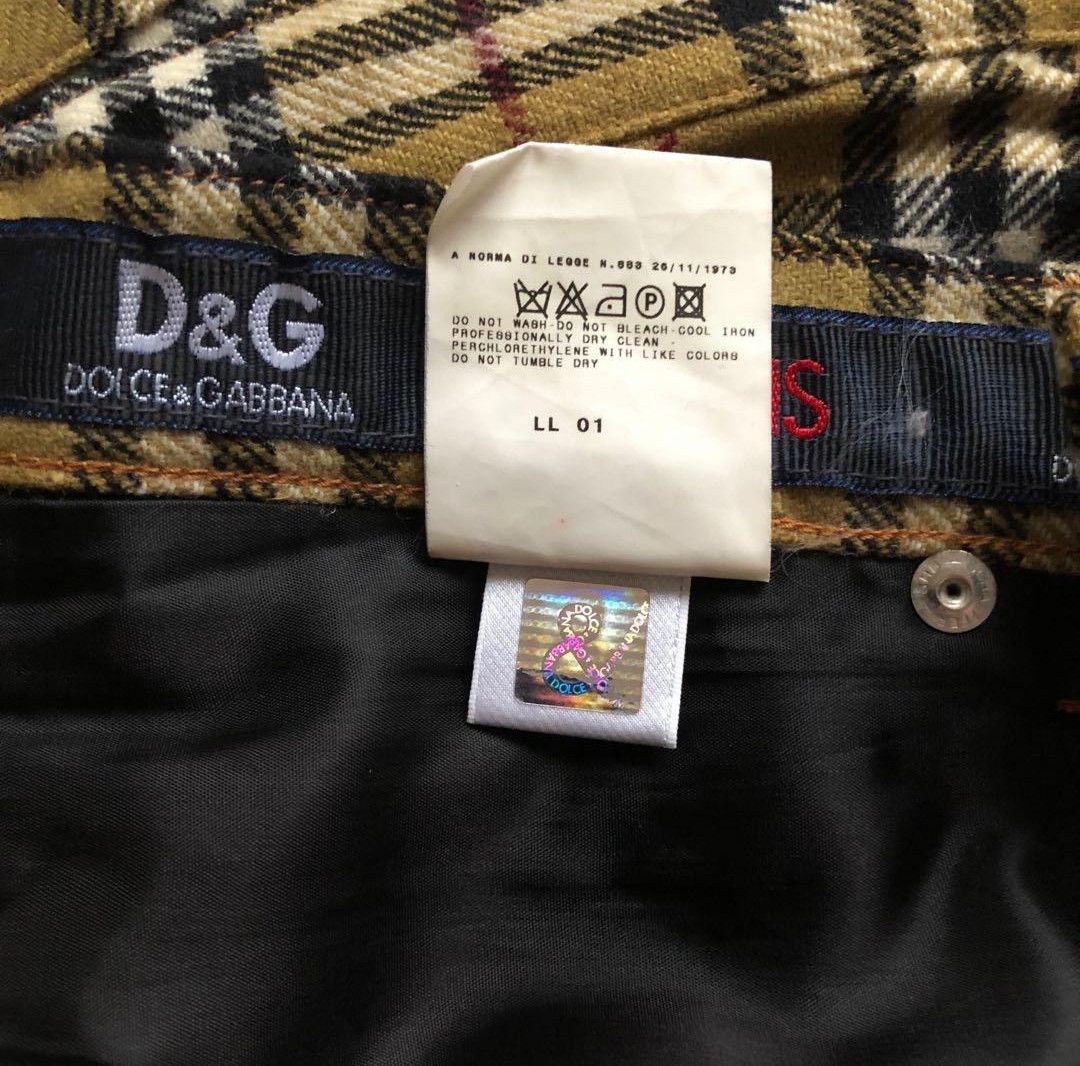 Dolce & Gabbana Dolce and Gabbana Stripe Pants Size US 30 / EU 46 - 6 Thumbnail