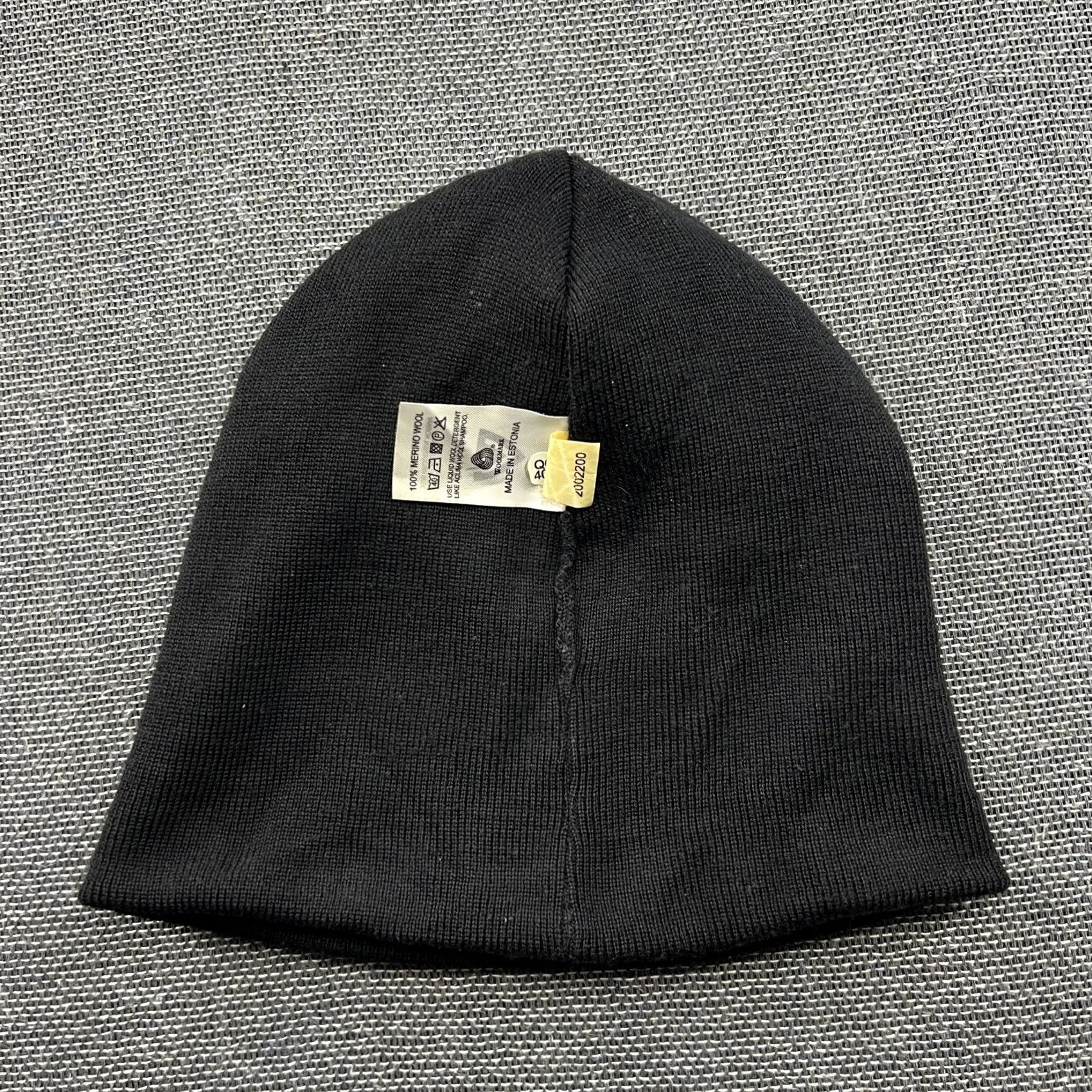 Vintage Aclima Beanie Hat One Size 100% Merino Wool Black Thermal Knit Beanie Unisex Adults Mens Womens Size ONE SIZE - 5 Thumbnail