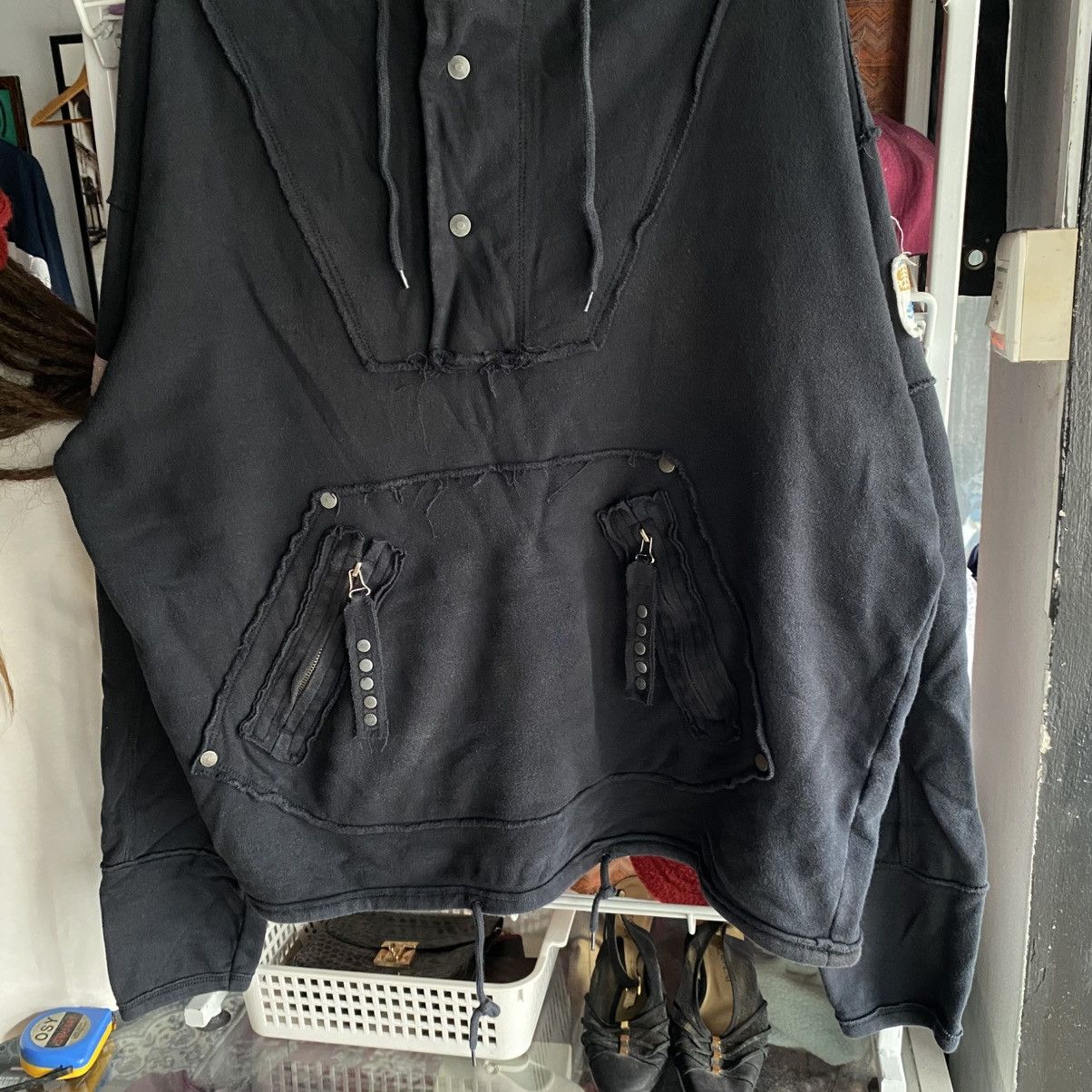 Diesel Diesel Reconstructed Patches Anorak Hoodies Size US XL / EU 56 / 4 - 4 Thumbnail