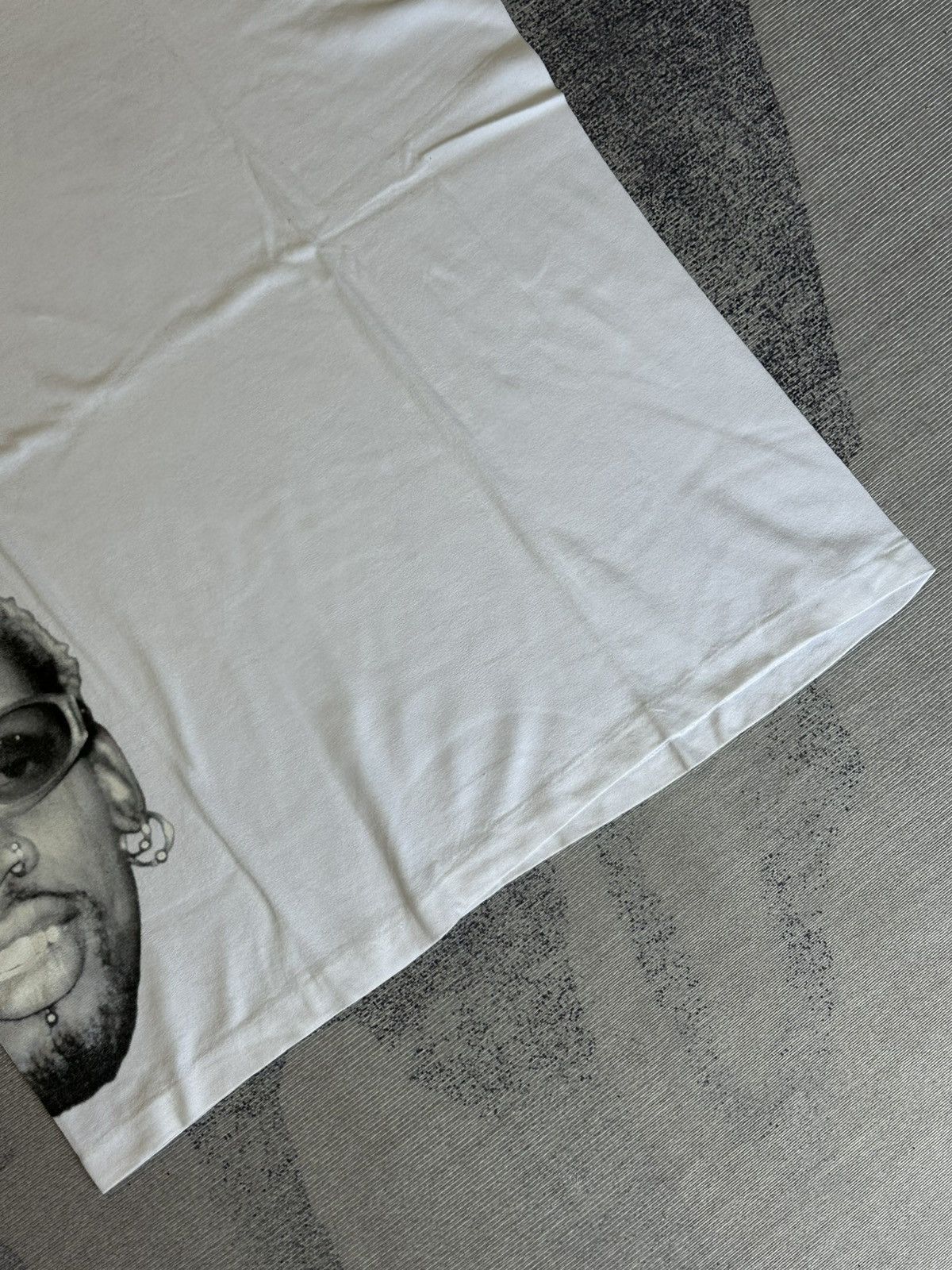 Band Tees Vintage Dennis Rodman Rapper Singgle Stich 90s T-Shirts Size US L / EU 52-54 / 3 - 2 Thumbnail