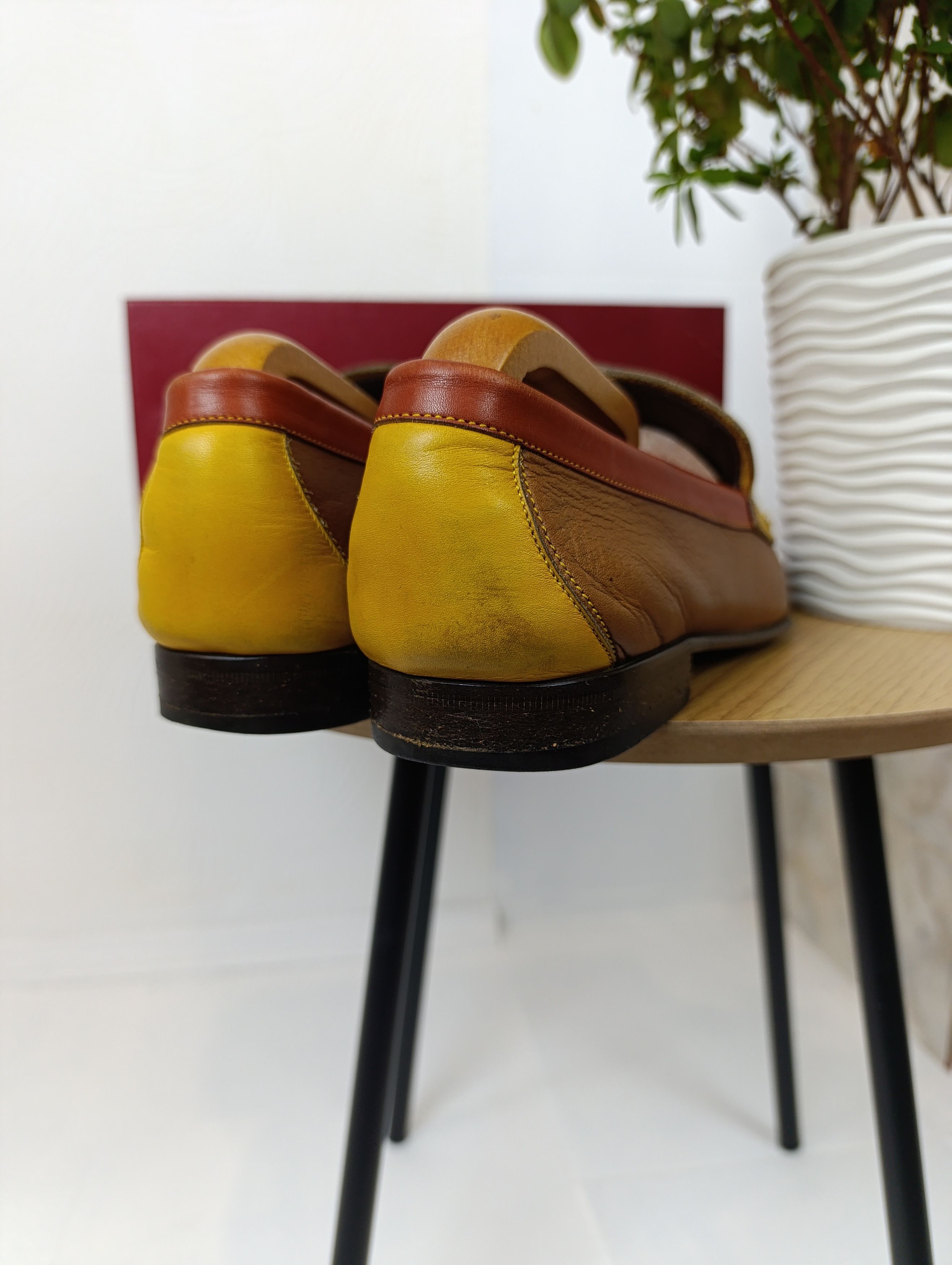 Salvatore Ferragamo SALVATORE FERRAGAMO LEATHER ITALIAN SHOES Size US 8 / EU 41 - 14 Thumbnail
