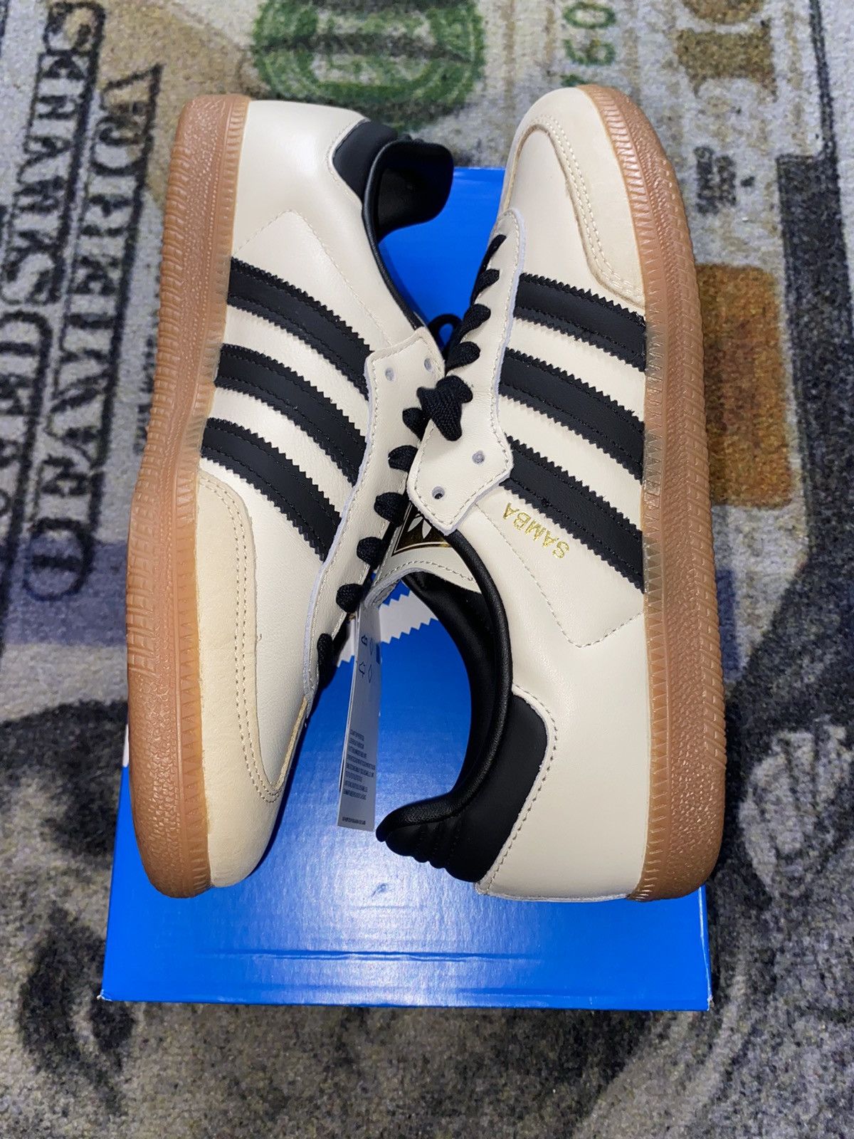 Adidas Adidas Samba OG Cream White Sand Strata Size US 8.5 / IT 38.5 - 2 Thumbnail