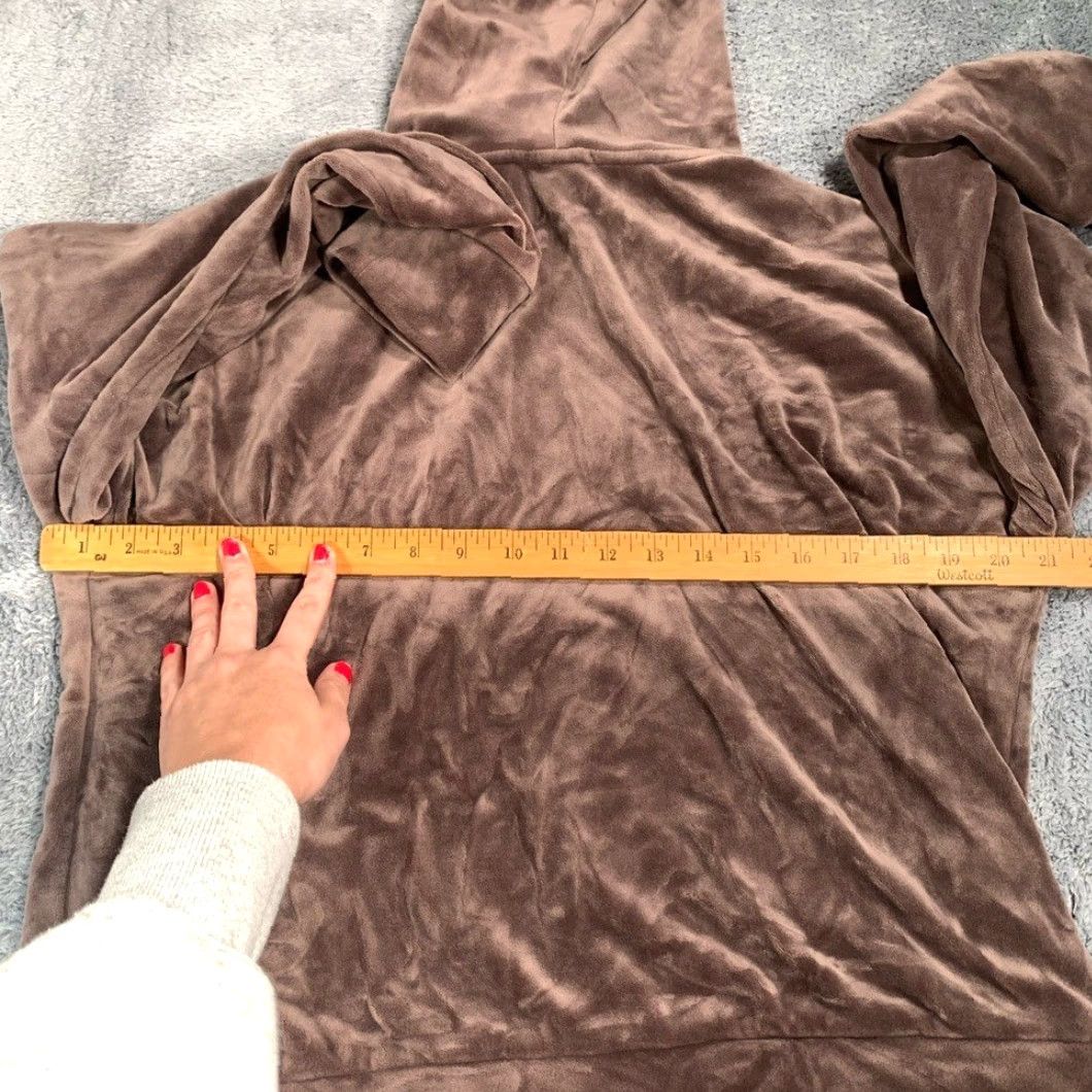 Vintage Evereve Plush Hoodie Sweatpant Set Brown Size M / US 6-8 / IT 42-44 - 7 Thumbnail