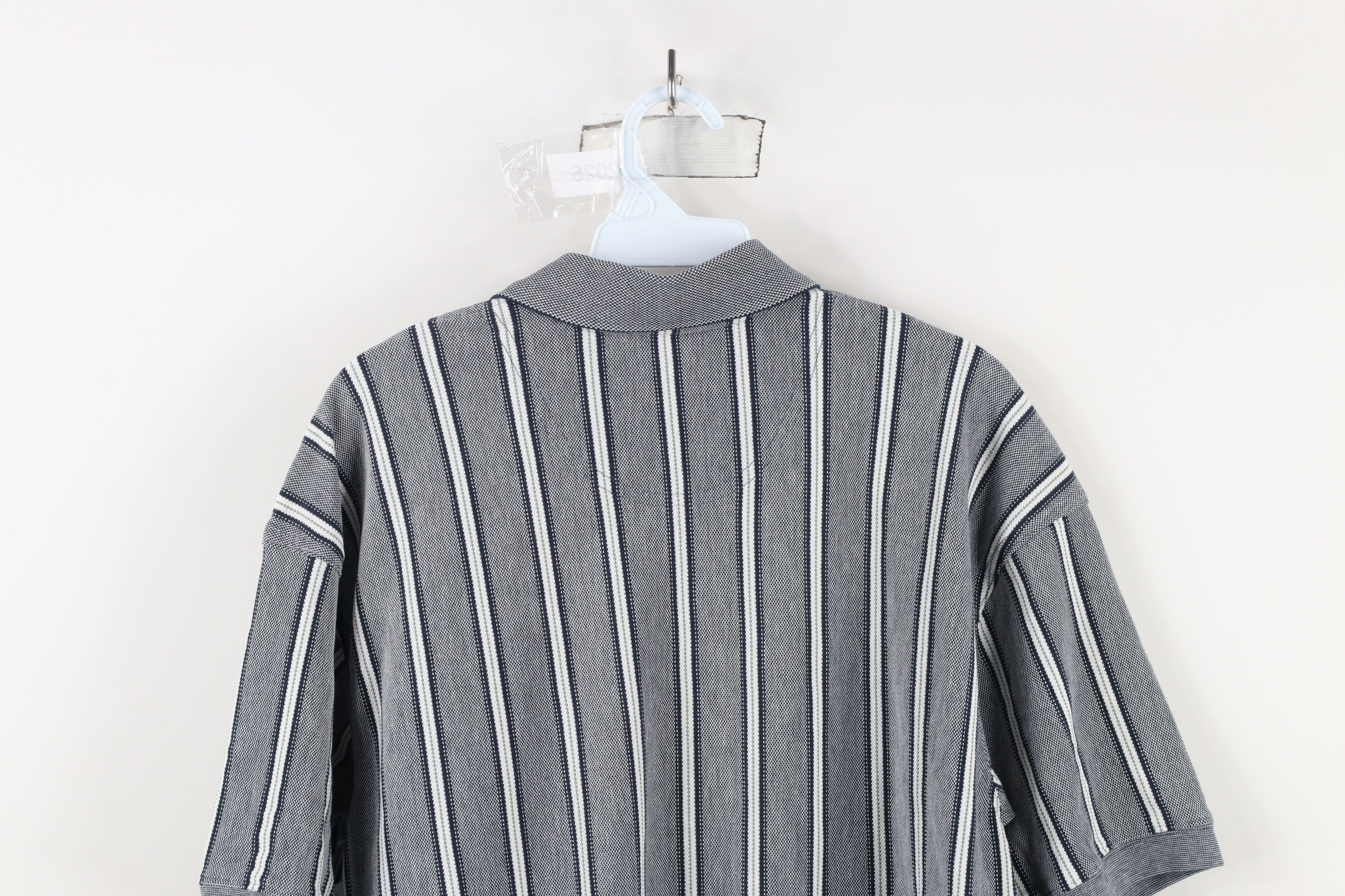 Vintage Vintage 90s Streetwear Block Collared Pullover Polo Shirt Size US L / EU 52-54 / 3 - 9 Thumbnail
