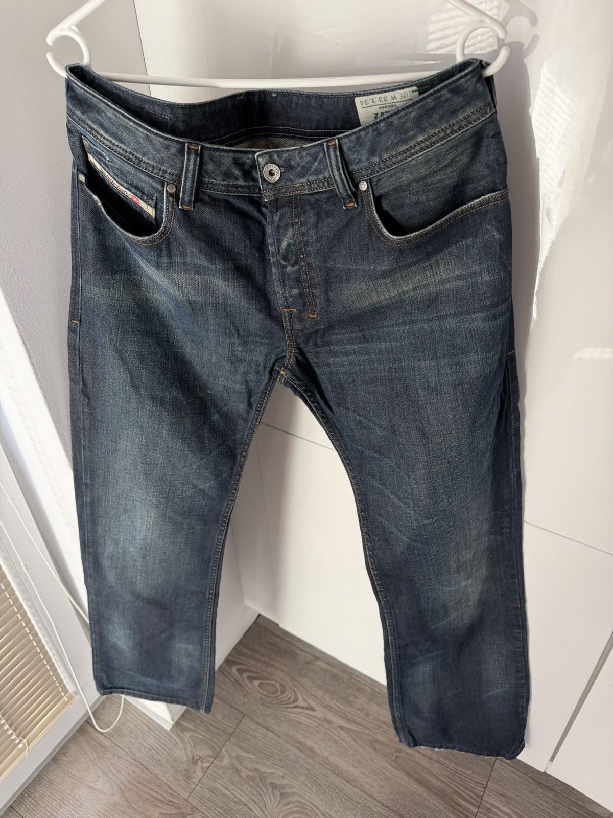 Diesel ‼️Vintage Diesel IND Ladder Baggy Black Denim Jeans‼️ Size US 33 - 9 Thumbnail