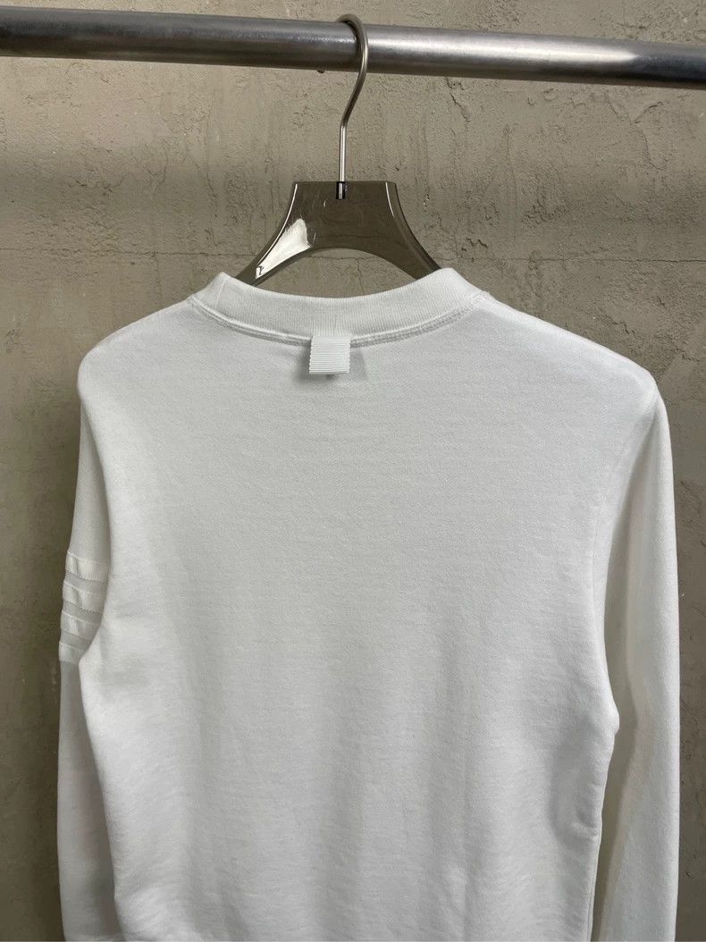 Thom Browne Thom Browne size1 Huffug round neck hoodie Size US S / EU 44-46 / 1 - 4 Thumbnail