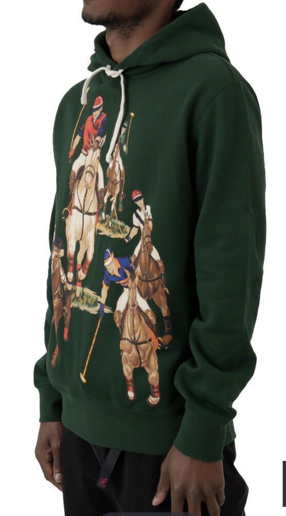 Polo Ralph Lauren Polo Ralph Lauren 5 Horsemen Green Hoodie size Large Size US XL / EU 56 / 4 - 7 Thumbnail