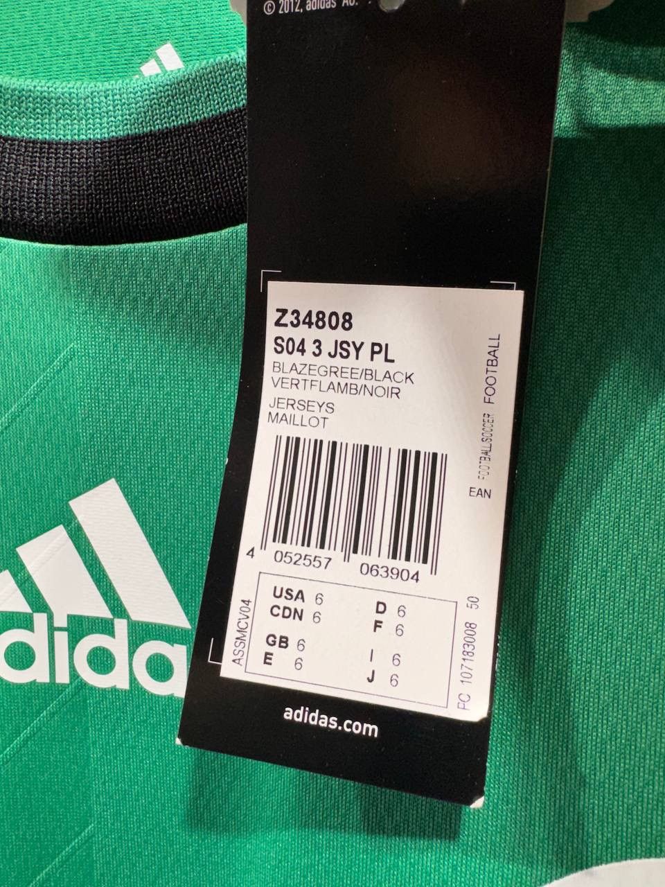 Adidas Schalke 04 2013-15 Adidas Soccer Jersey Long Sleeve Size US M / EU 48-50 / 2 - 8 Thumbnail