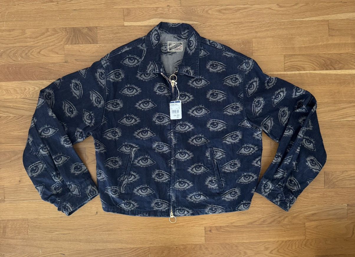 Kapital Kapital 12oz Speakeasy Denim Drizzler Indigo Jacket Size US M / EU 48-50 / 2 - 3 Thumbnail