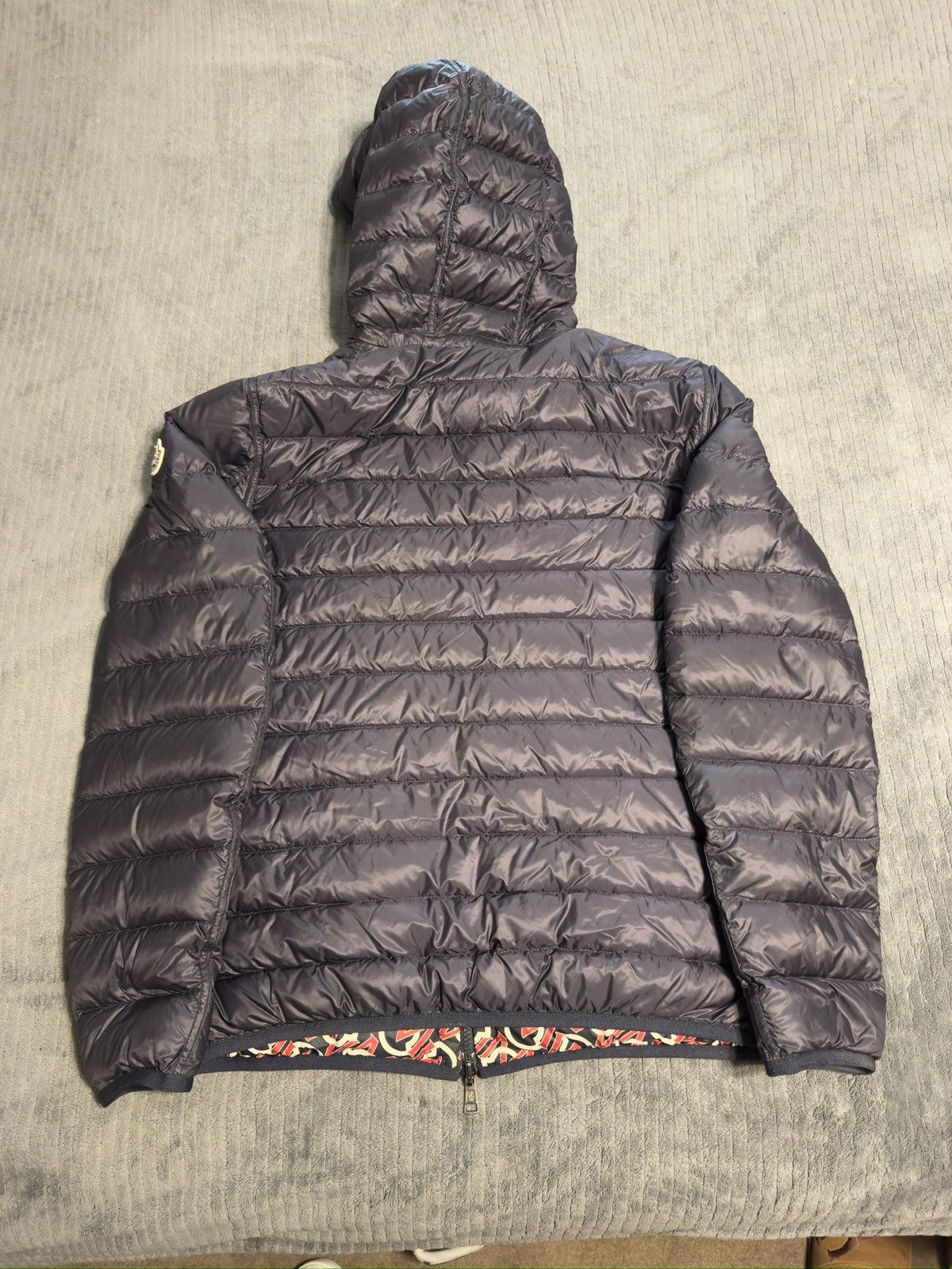 Moncler MONCLER ZOIS GIUBBOTTO Reversible Jacket Navy/White&Red SZ 4 Size US L / EU 52-54 / 3 - 2 Thumbnail