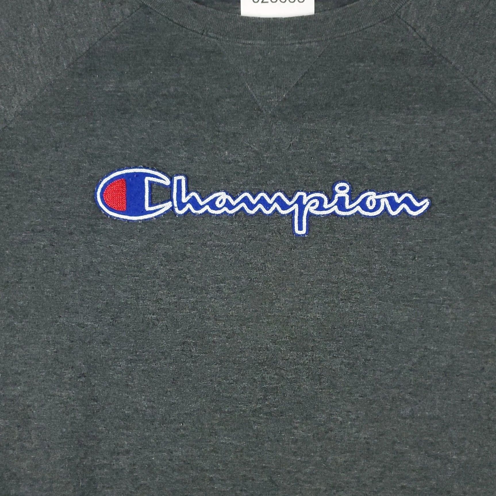 Champion Champion Pullover Sweatshirt Mens Large Gray Long Sleeve Crew Neck Cotton Blend Size US L / EU 52-54 / 3 - 2 Thumbnail