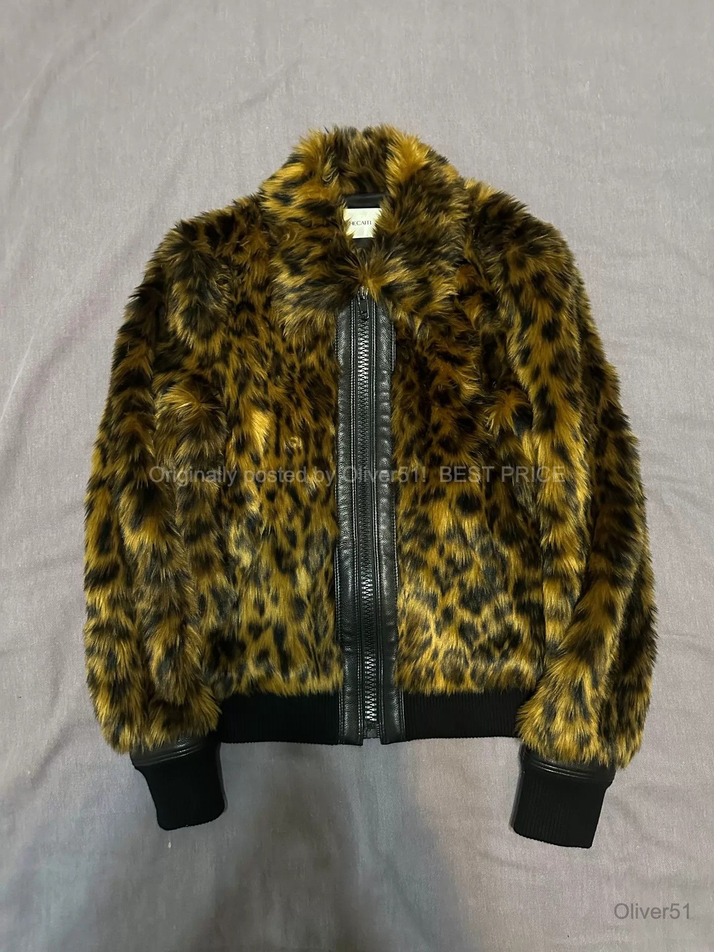 Other HECAITI Leopard Fur Jacket KKKK82/2609 | Grailed