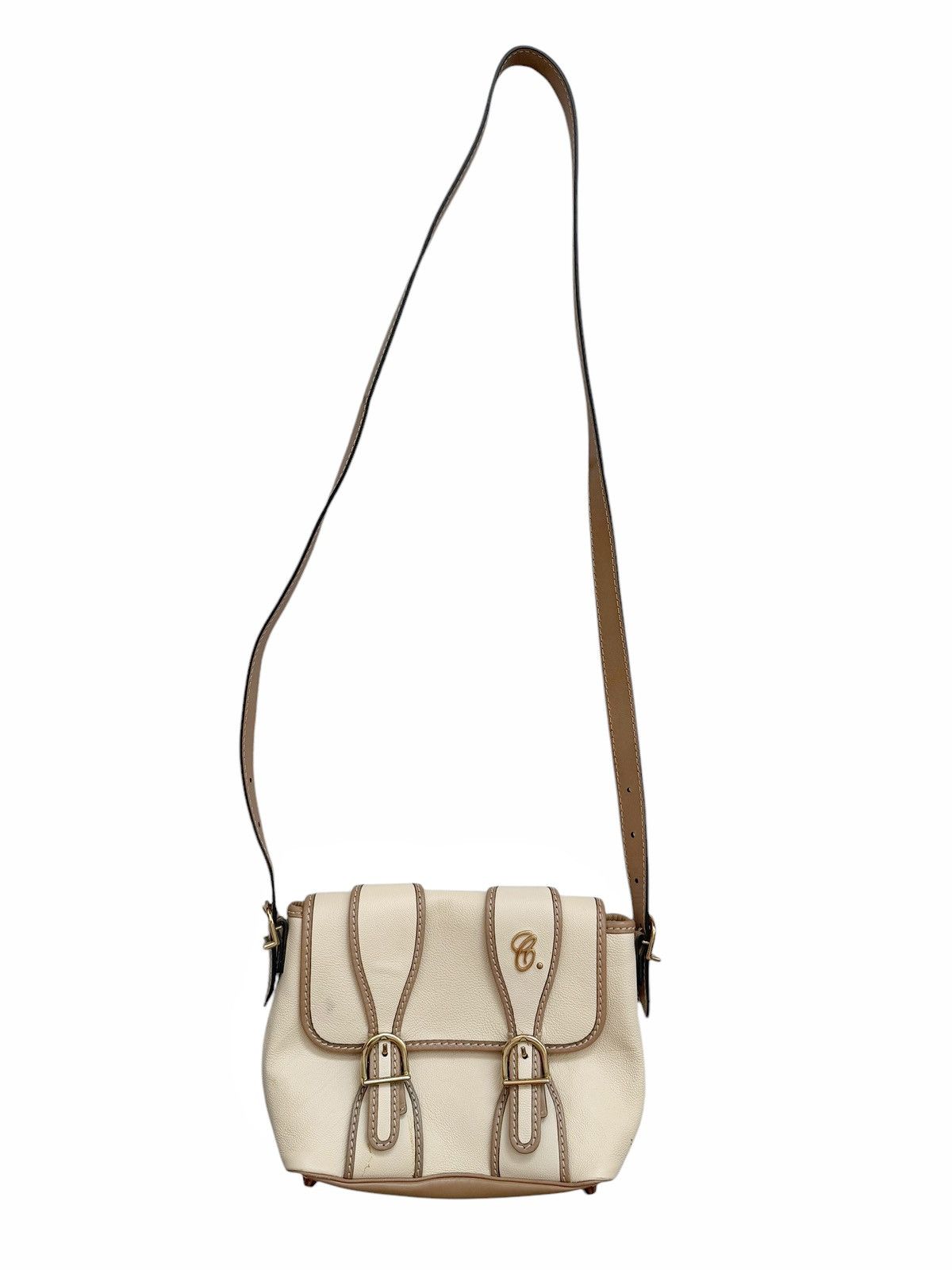 Chloe Susan Crossbody Cream Leather Bag Size ONE SIZE - 1 Thumbnail