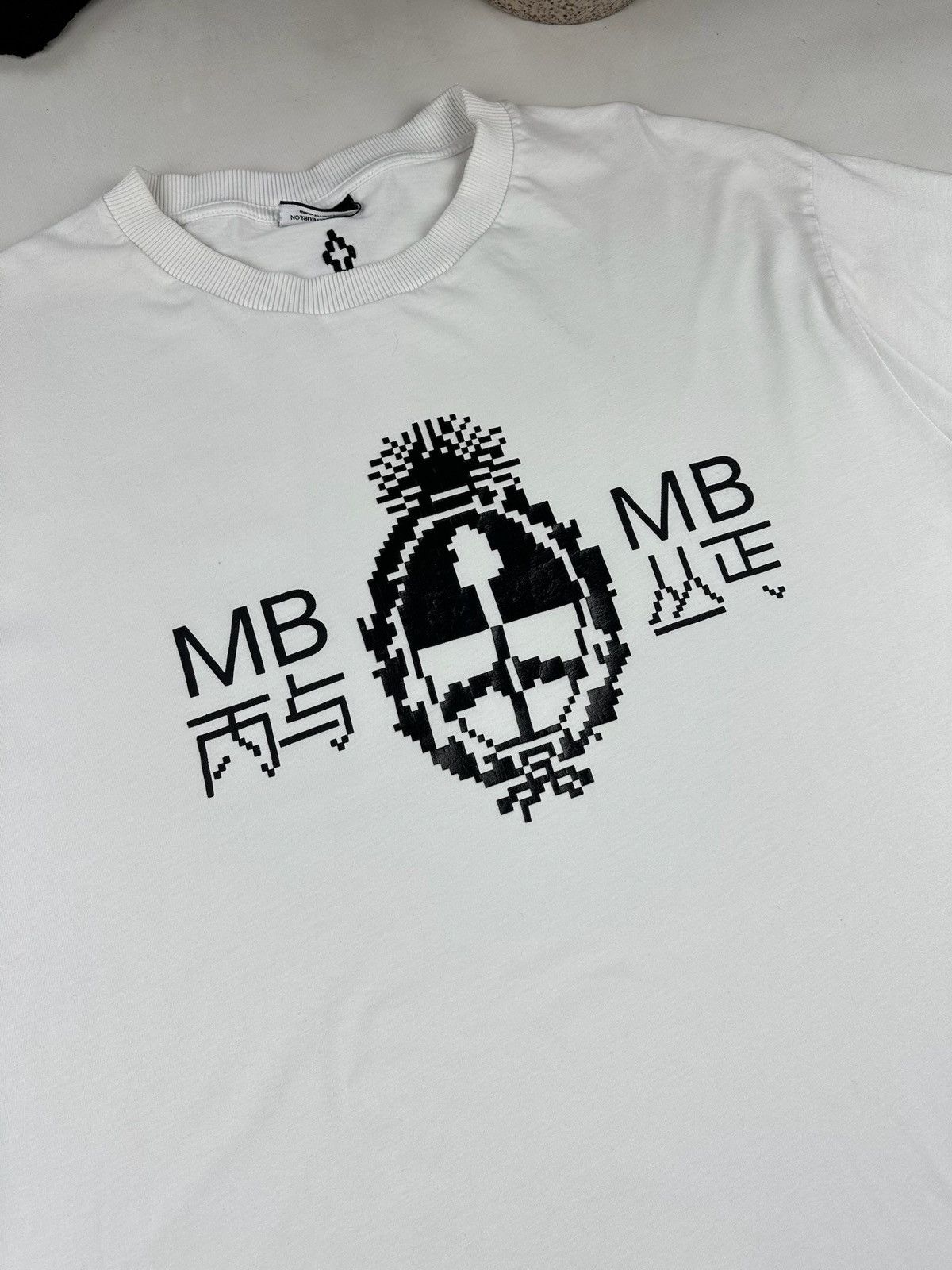 Marcelo Burlon MARCELO BURLON White Tees Valentin Bird Wings Size US XL / EU 56 / 4 - 3 Thumbnail