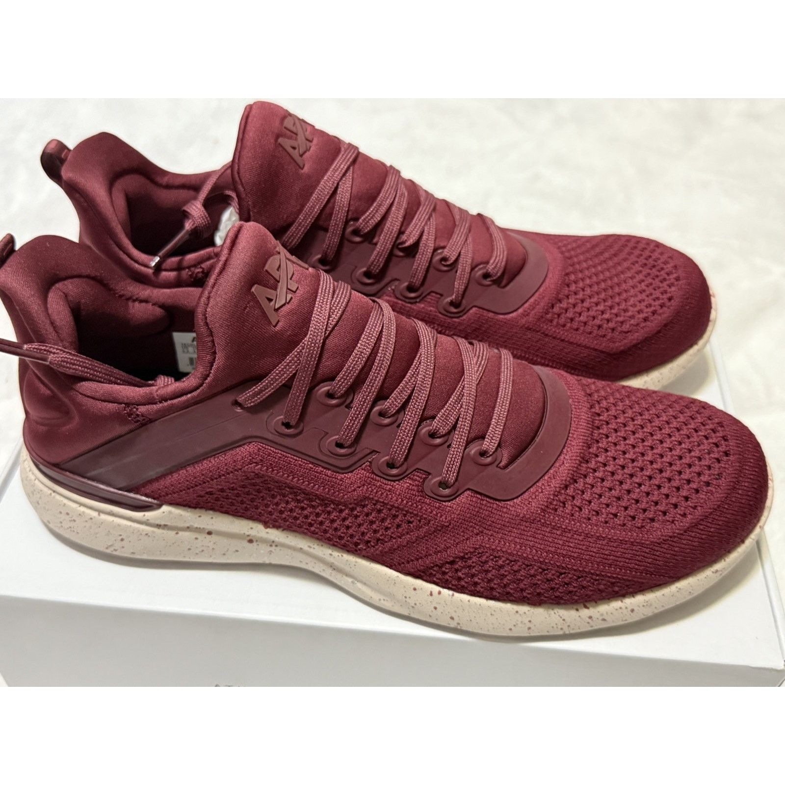 APL APL Mens TechLoom Tracer Burgundy Beach Speckle Size 9.5 M Size US 9.5 / EU 42-43 - 2 Thumbnail