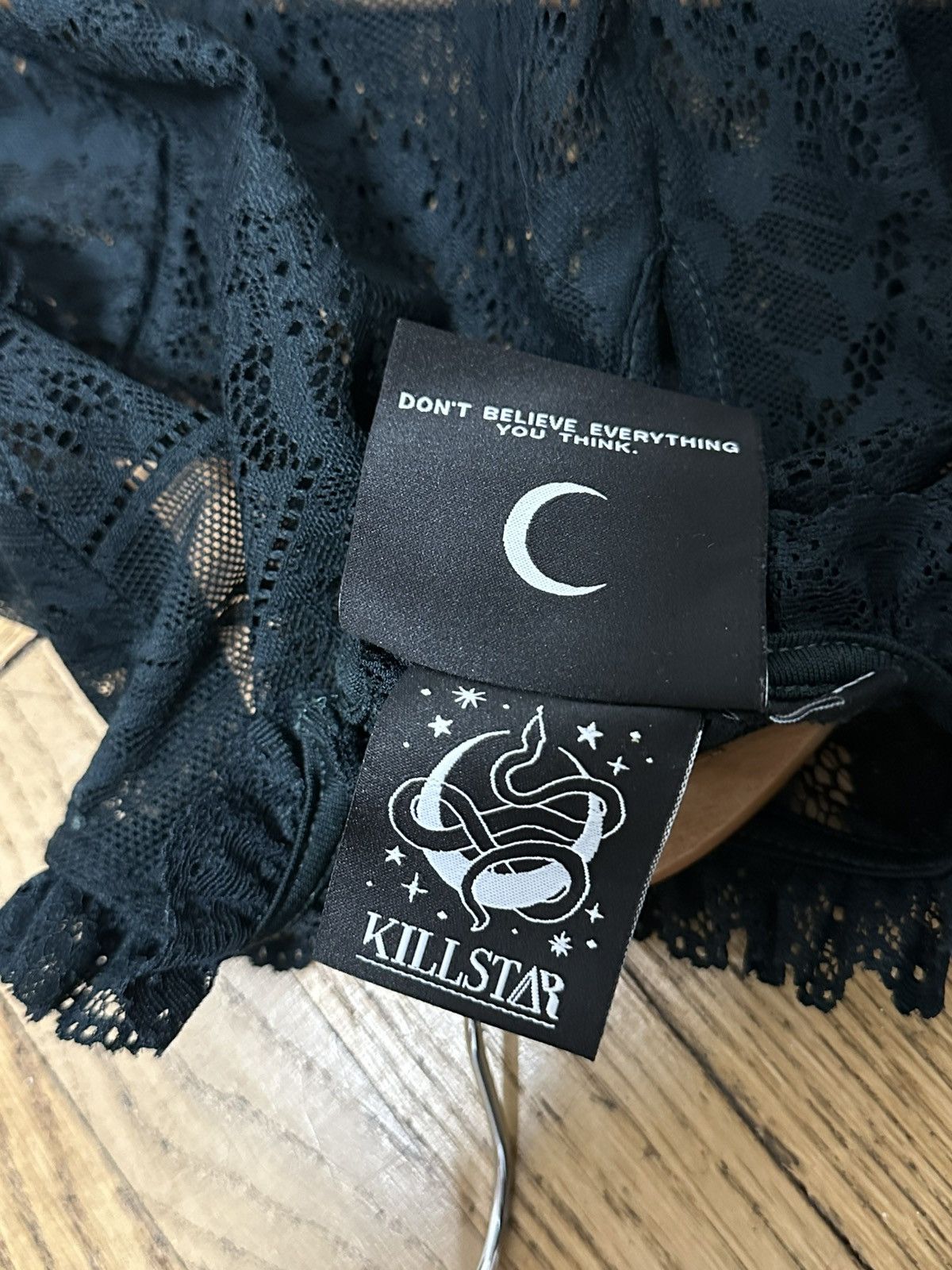 Killstar Killstar Lace Maxi Dress XS Vintage 90s Gothic Rock Style Size XS / US 0-2 / IT 36-38 - 6 Thumbnail