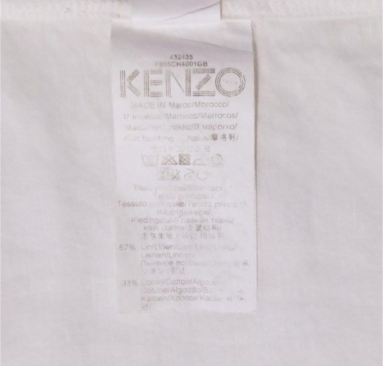 Kenzo Kenzo shirt Size US M / EU 48-50 / 2 - 7 Thumbnail