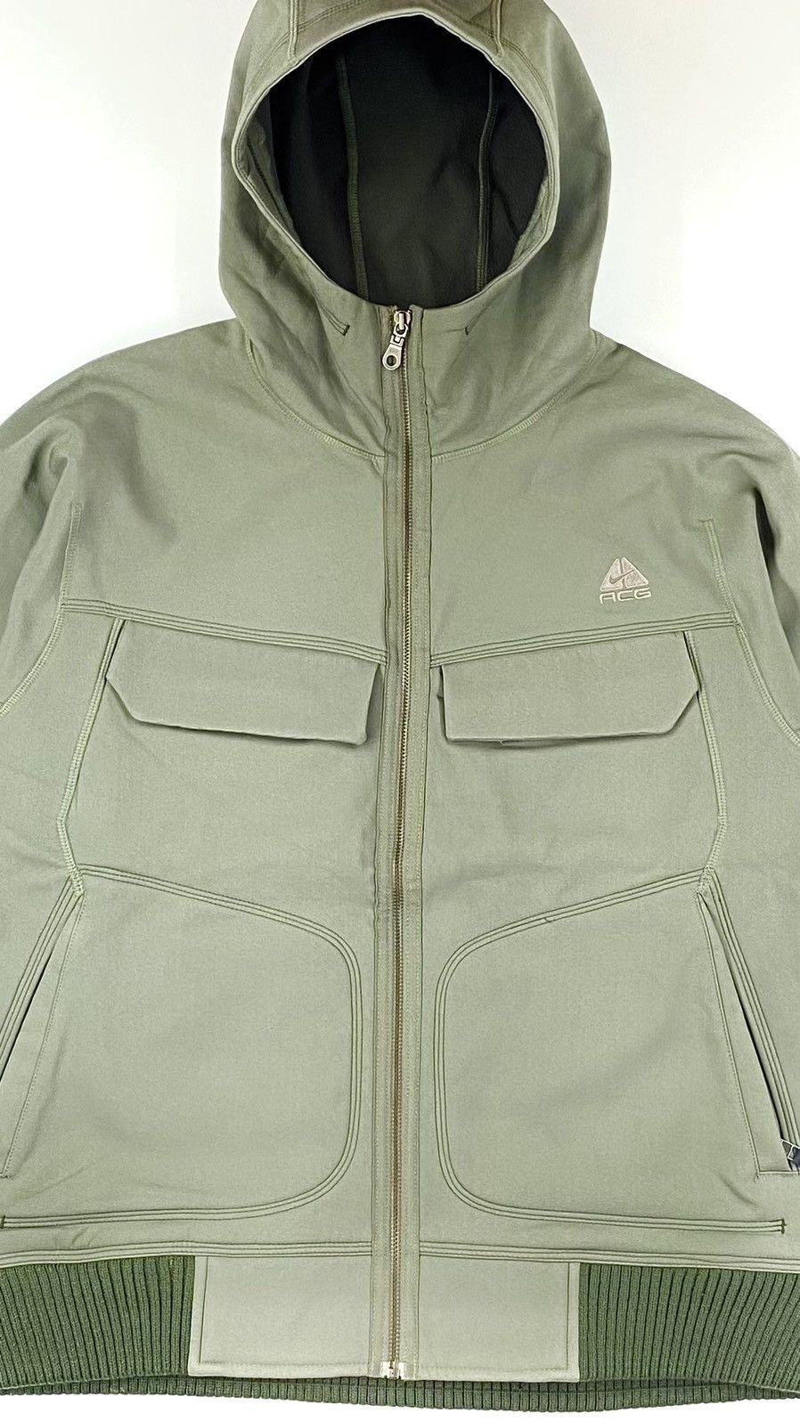 Nike Vintage Nike ACG Light Soft Shell Jacket Size US XL / EU 56 / 4 - 2 Thumbnail