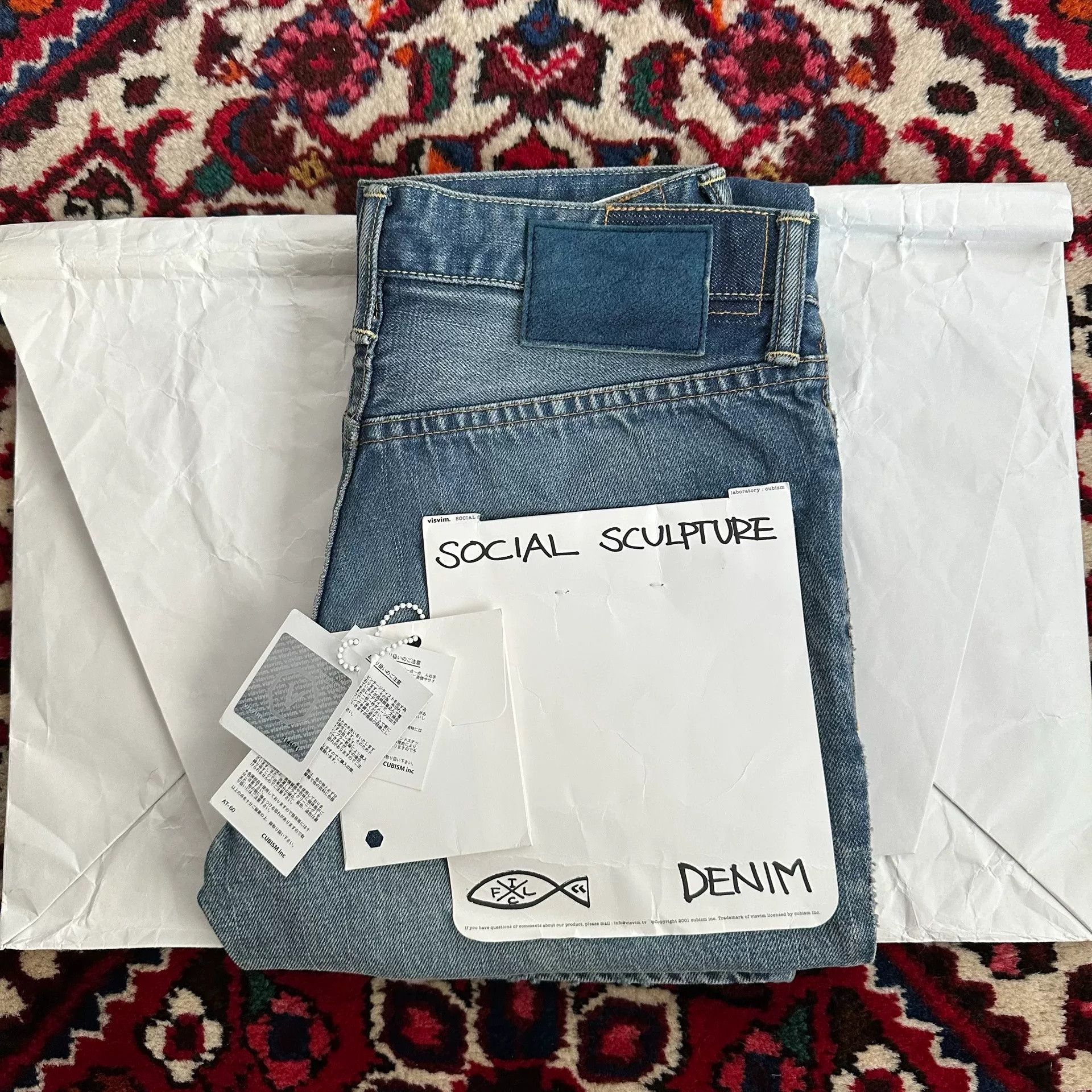 Visvim visvim 18ss Journeyman Wide Mud Jeans Size US 30 / EU 46 - 5 Thumbnail