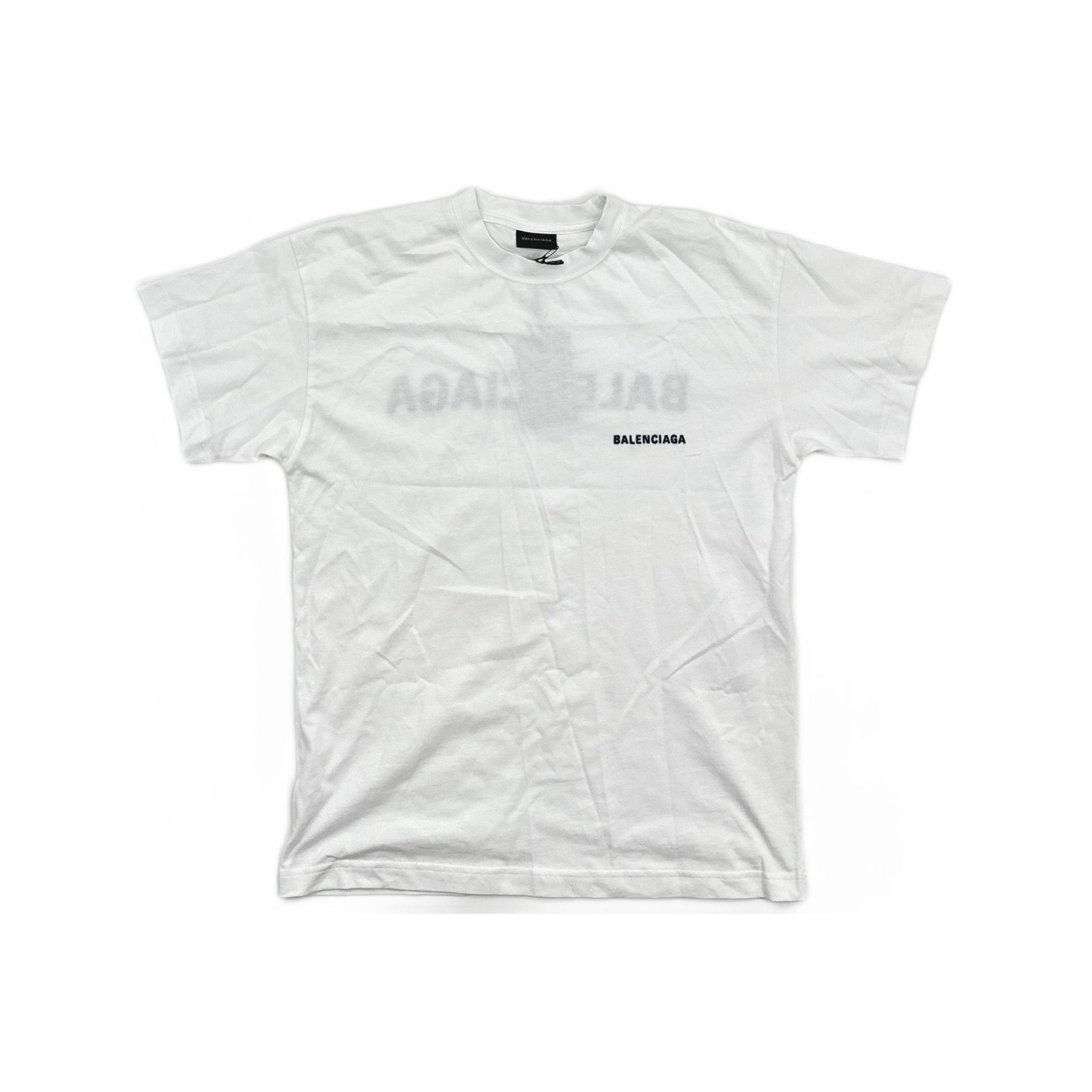 Balenciaga Balenciaga Logo Short Sleeve T-Shirt Size XS Size US XS / EU 42 / 0 - 1 Thumbnail