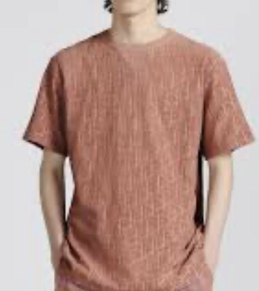 Dior × Kim Jones 🔥 Dior Essential Oblique Terry Cotton Relaxed fit Top Size US XXL / EU 58 / 5 - 4 Thumbnail