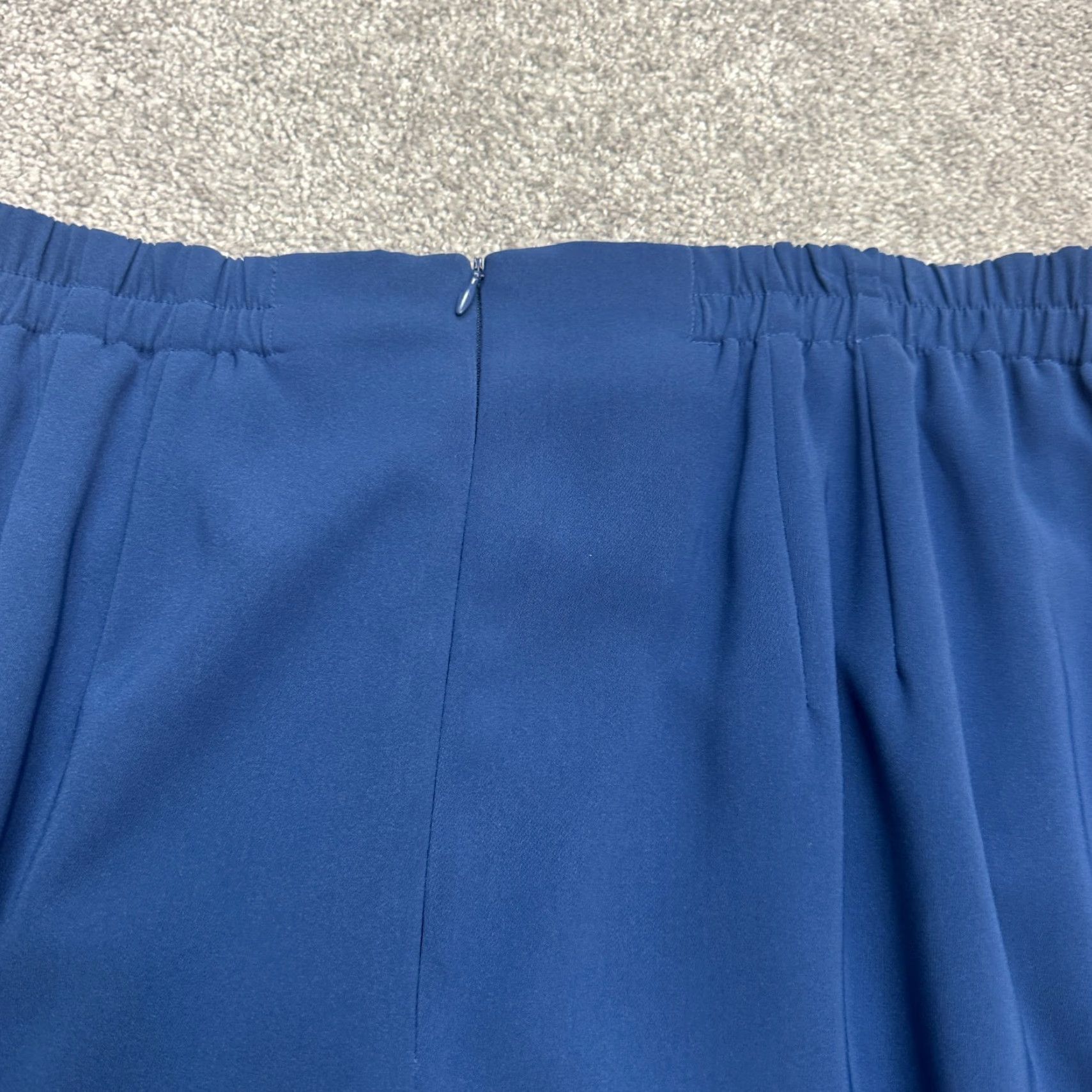 Vintage VINTAGE Rena Rowan 2Pc Set Jacket Skirt Womens 14P Blue 90s Classic How to Size 36" / US 14 / IT 50 - 5 Thumbnail