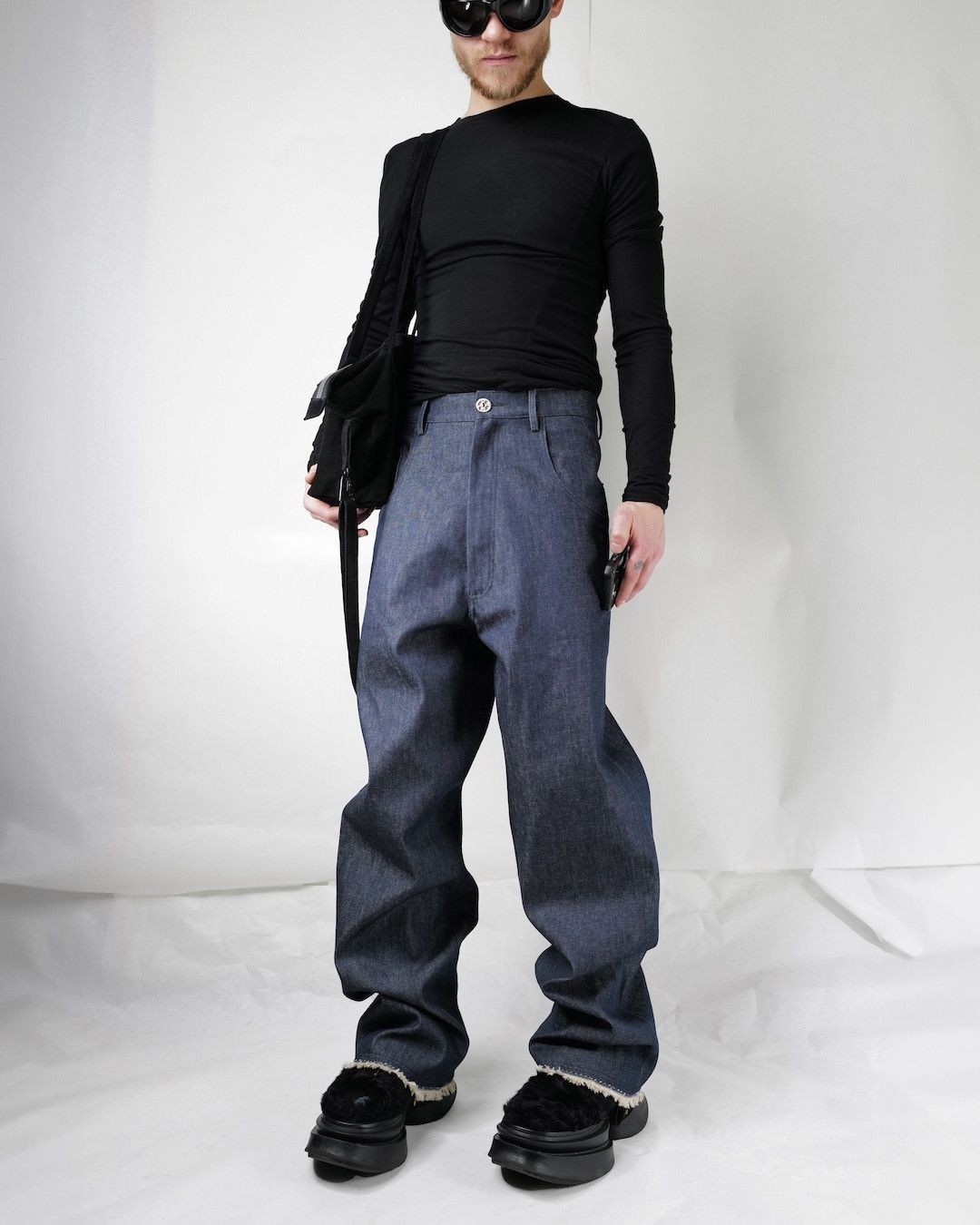 Other NKTRMNV HIGHWAISTED DENIM PANTS Size US 32 / EU 48 - 4 Thumbnail