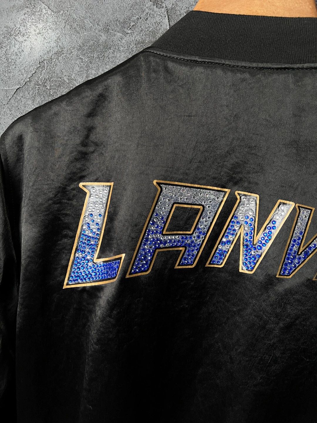 Lanvin Lanvin Black Embellished Logo Casual Jacket 46 Size US S / EU 44-46 / 1 - 7 Thumbnail