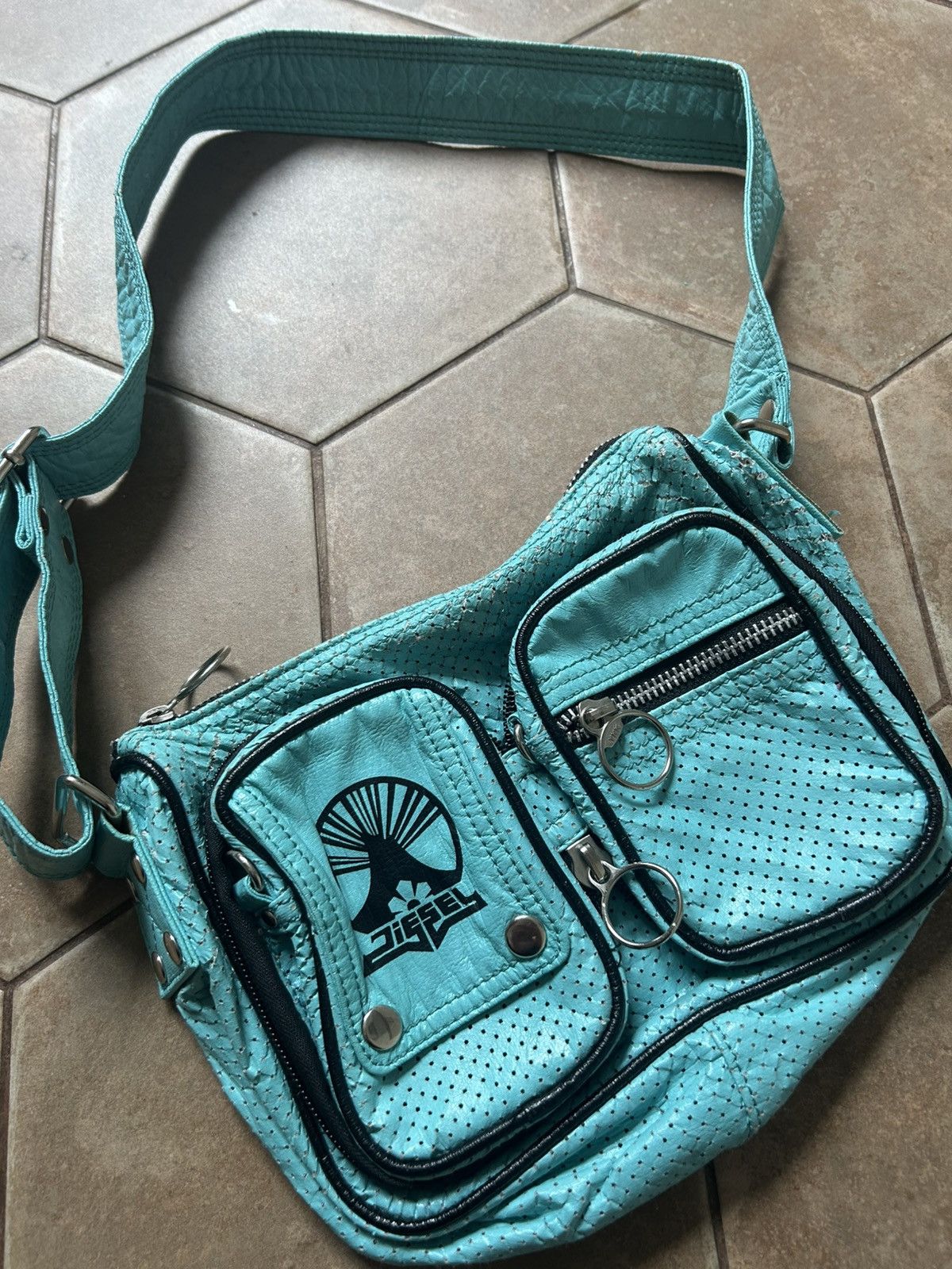 Diesel Rare! Vintage Opium Pocket Diesel Bag Y2K 90s Size ONE SIZE - 2 Thumbnail