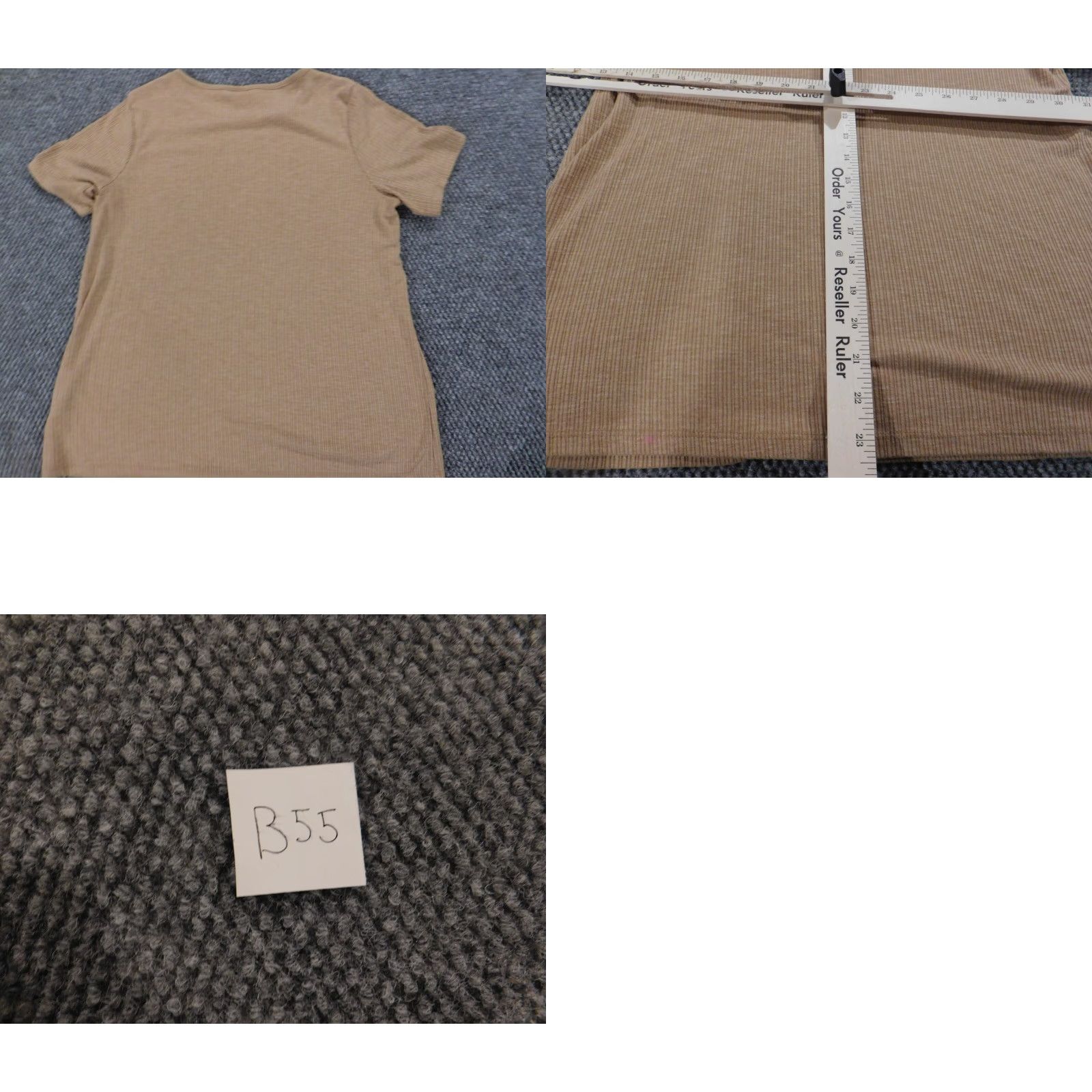 Old Navy Old Navy Blouse Shirt Brown Medium Womens Regular Size M Long Sleeve Round Neck Pullover Casual Stretch Button Modern Basic Size M / US 6-8 / IT 42-44 - 9 Thumbnail