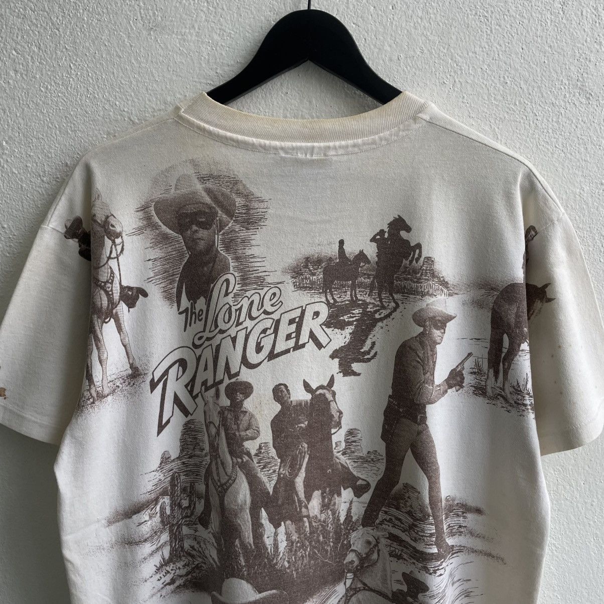 Vintage Vintage 90's Lone Ranger Movie Shirts Size US M / EU 48-50 / 2 - 10 Thumbnail