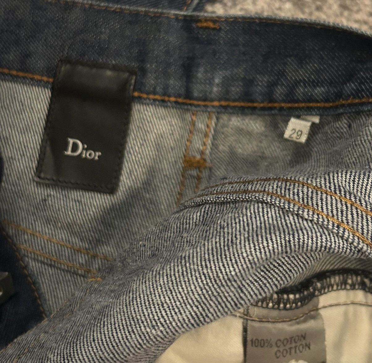 Dior Ss/08 Dior Homme Denim Size US 29 - 8 Thumbnail