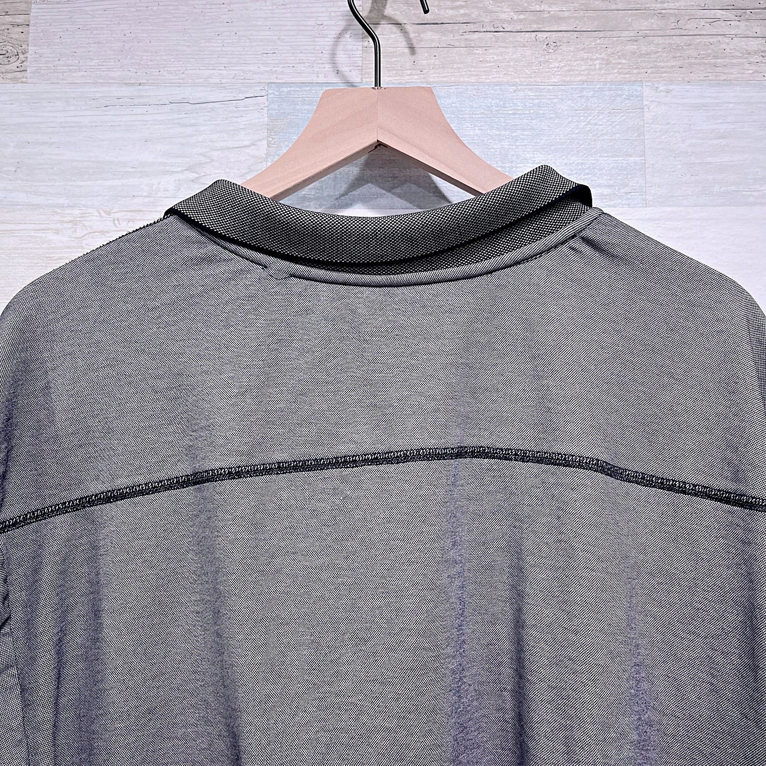 Tommy Bahama Tommy Bahama Supima Pique Polo Shirt Gray Black Mens XXXL Size US XXL / EU 58 / 5 - 5 Thumbnail