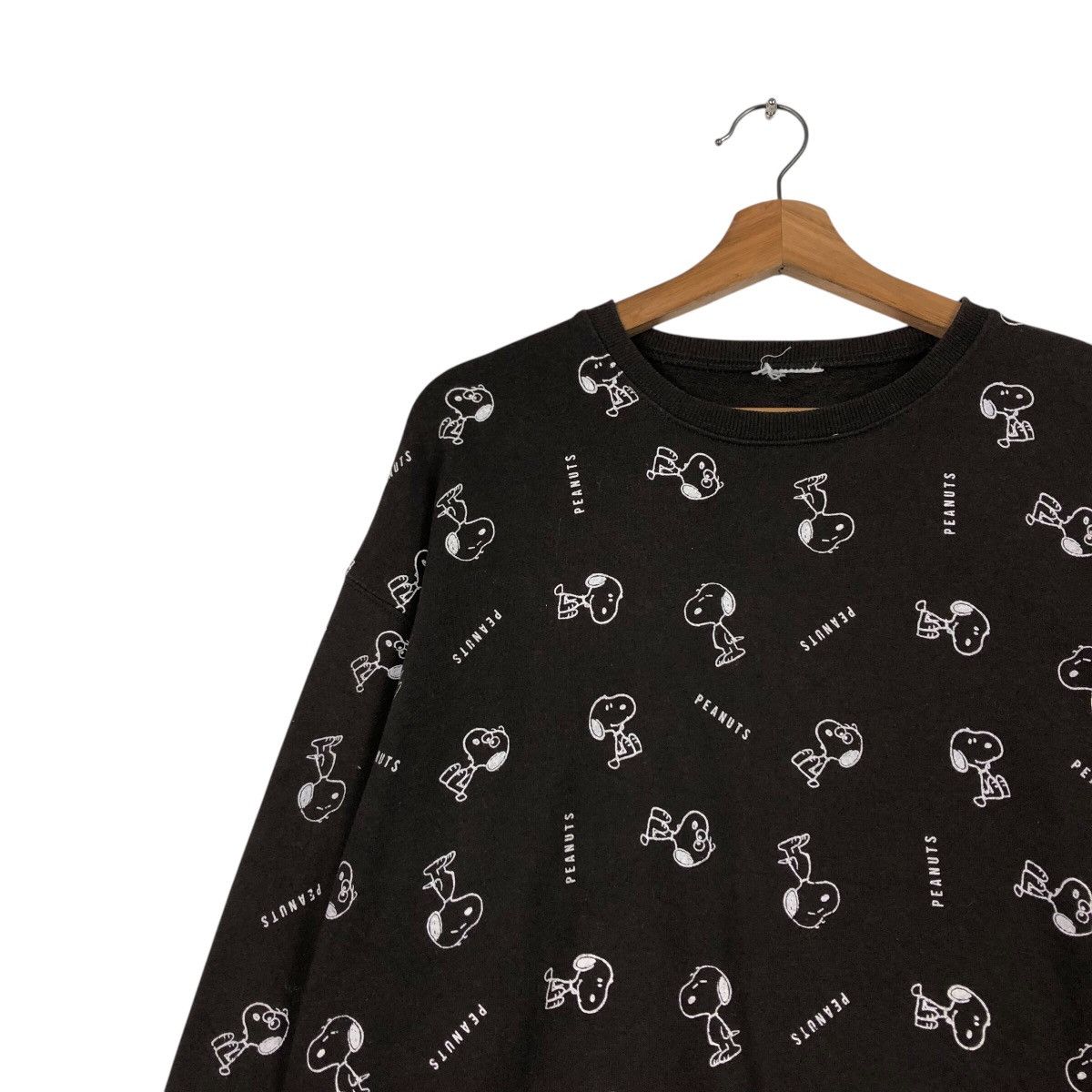 Cartoon Network × Japanese Brand 📌Vintage Sweatshirt Crewneck Full Print Peanuts Size US L / EU 52-54 / 3 - 8 Thumbnail