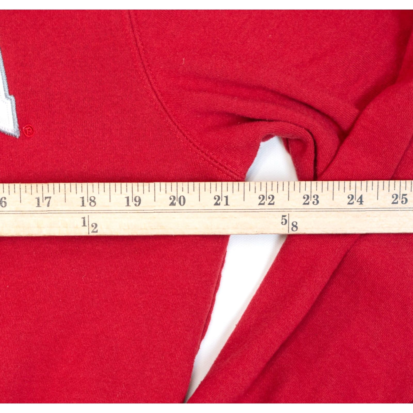 Vintage VINTAGE Alabama Crimson Tide Hoodie Women M Red NCAA University Sweatshirt Pullover Logo Embroidered Colosseum, 90s, Football, College, USA Size M / US 6-8 / IT 42-44 - 7 Thumbnail